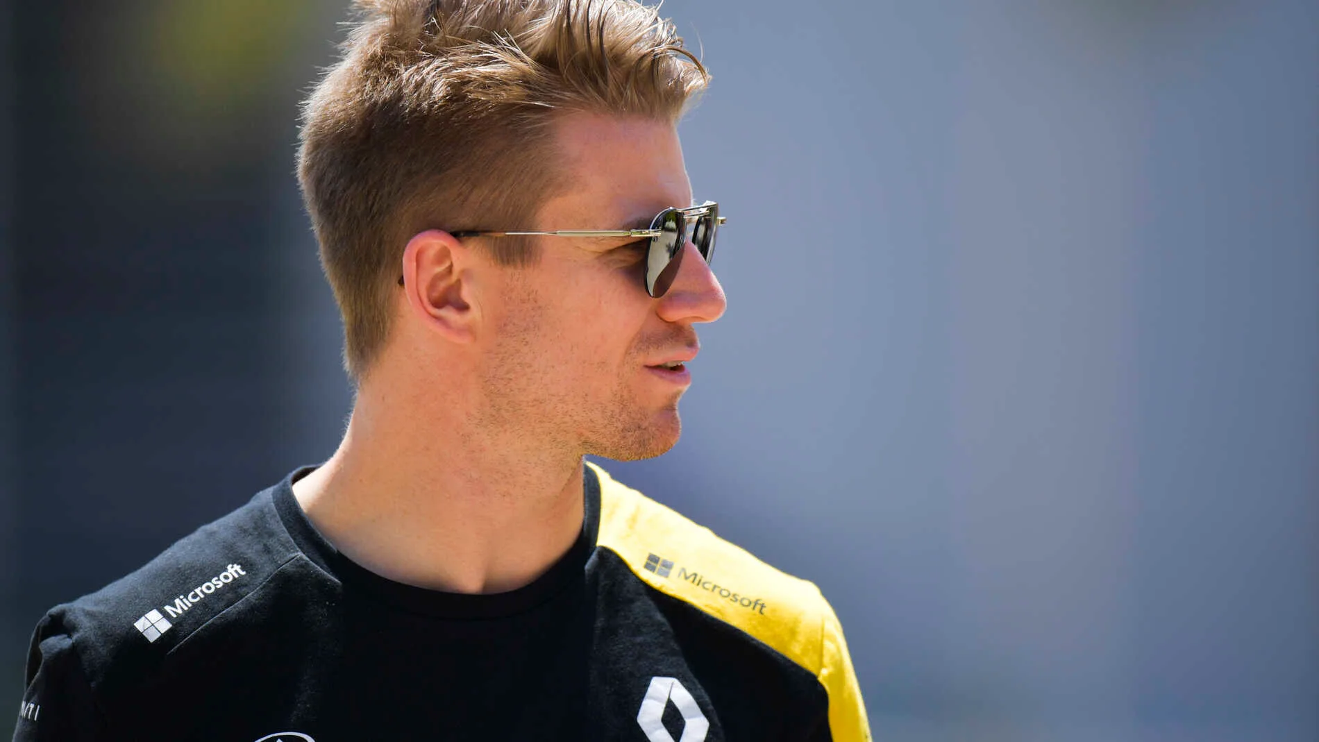 BAHRAIN INTERNATIONAL CIRCUIT, BAHRAIN - MARCH 29: Nico Hulkenberg, Renault F1 Team during the Bahrain GP at Bahrain International Circuit on March 29, 2019 in Bahrain International Circuit, Bahrain. (Photo by Simon Galloway / Sutton Images)
