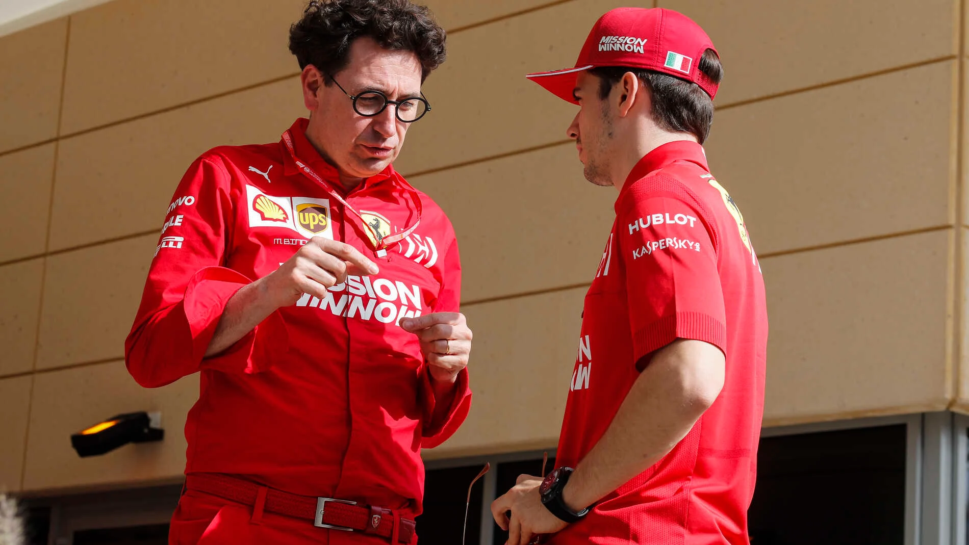 BAHRAIN INTERNATIONAL CIRCUIT, BAHRAIN - MARCH 31: Mattia Binotto, Team Principal Ferrari and