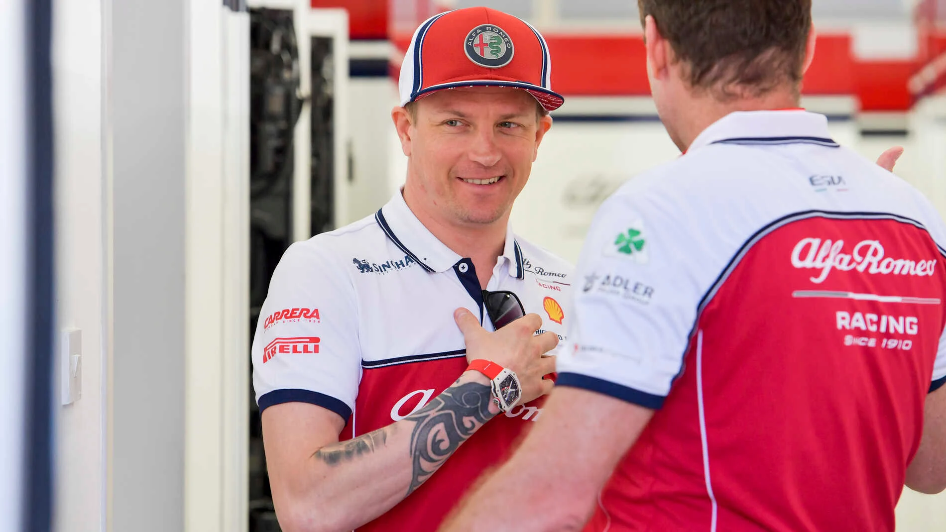 BAHRAIN INTERNATIONAL CIRCUIT, BAHRAIN - MARCH 28: Kimi Raikkonen, Alfa Romeo Racing during the
