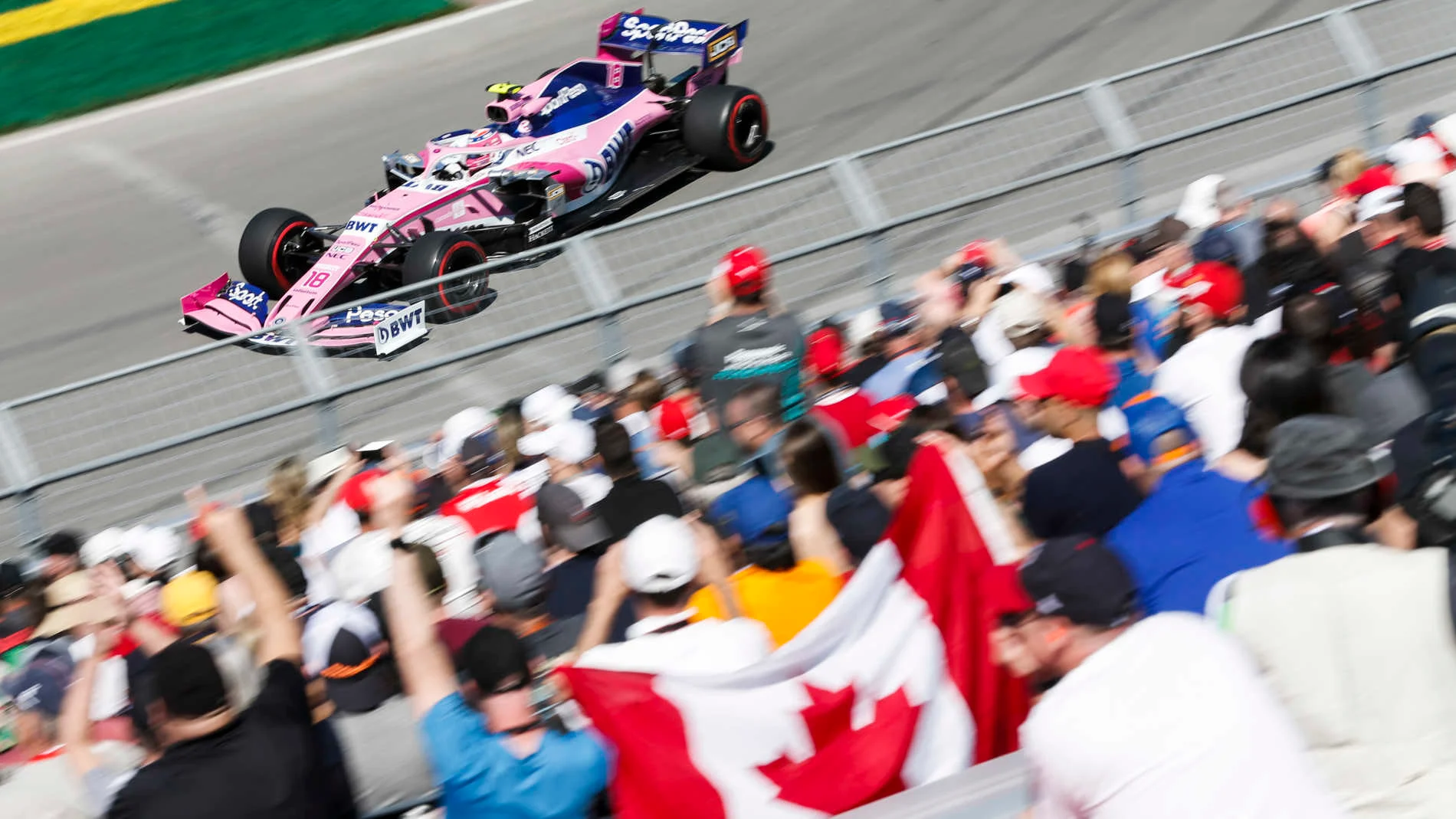 CIRCUIT GILLES-VILLENEUVE, CANADA - JUNE 07: Lance Stroll, Racing Point RP19 during the Canadian GP