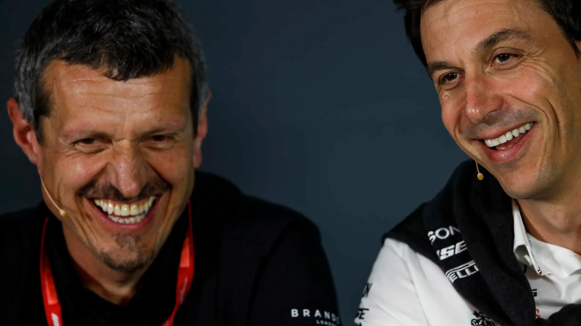 CIRCUIT GILLES-VILLENEUVE, CANADA - JUNE 07: Guenther Steiner, Team Principal, Haas F1, and Toto