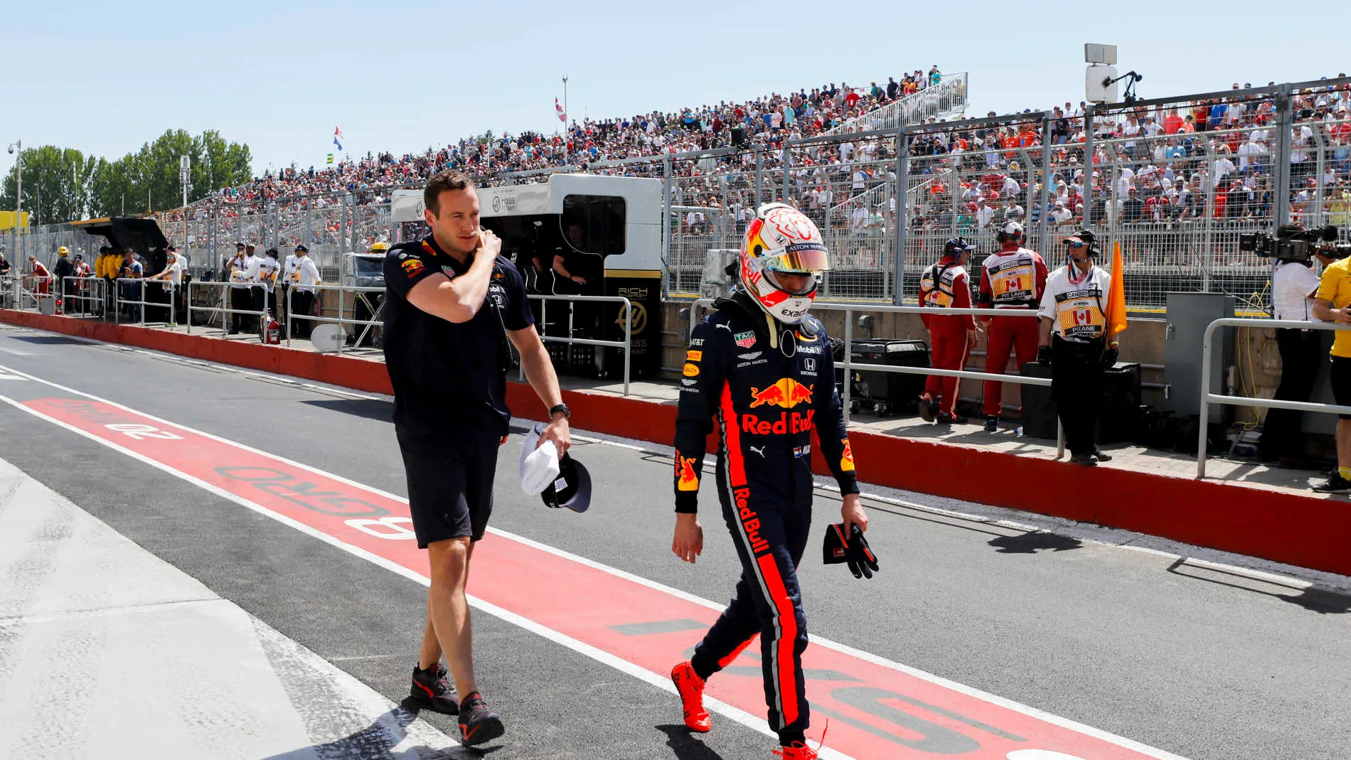 CIRCUIT GILLES-VILLENEUVE, CANADA - JUNE 08: Max Verstappen, Red Bull Racing during the Canadian GP
