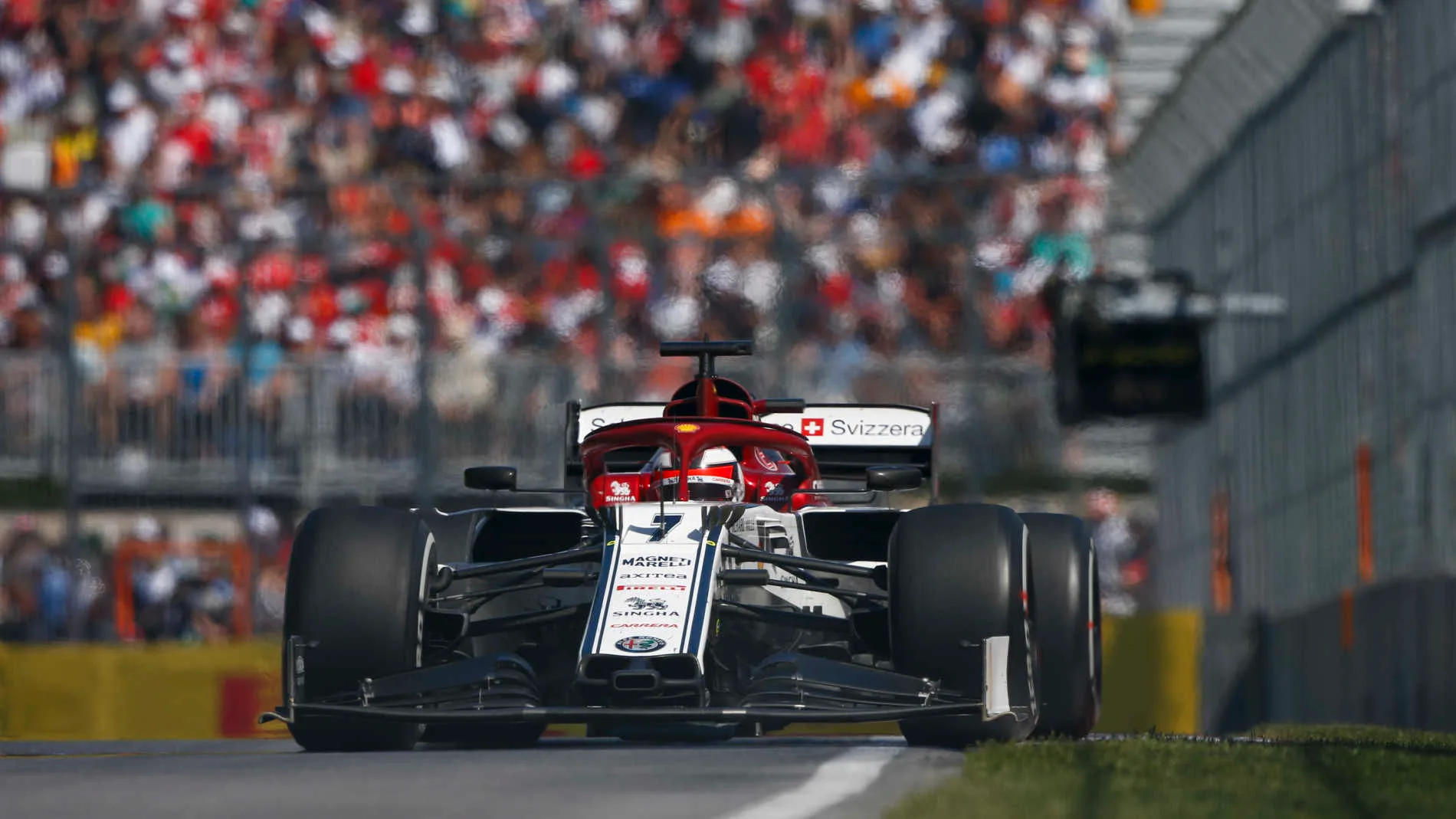 CIRCUIT GILLES-VILLENEUVE, CANADA - JUNE 09: Kimi Raikkonen, Alfa Romeo Racing C38 during the