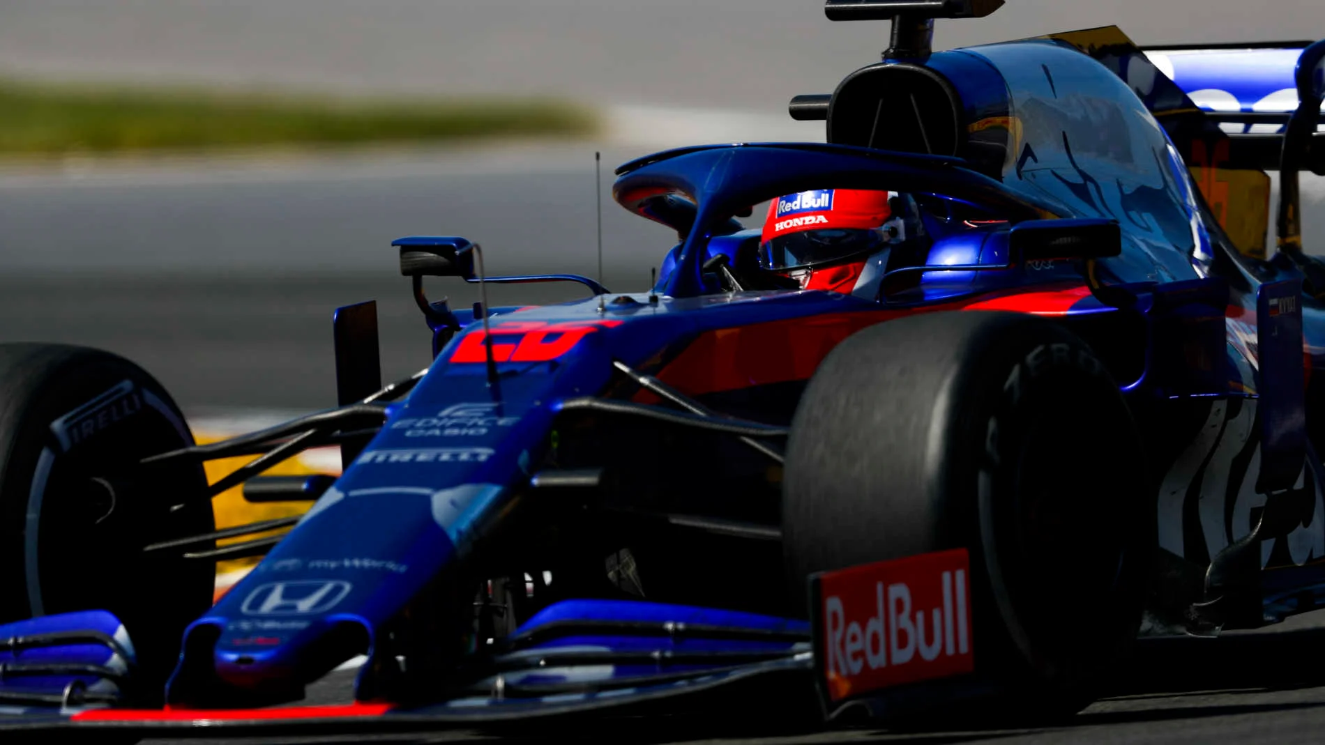 CIRCUIT GILLES-VILLENEUVE, CANADA - JUNE 09: Daniil Kvyat, Toro Rosso STR14 during the Canadian GP at Circuit Gilles-Villeneuve on June 09, 2019 in Circuit Gilles-Villeneuve, Canada. (Photo by Glenn Dunbar / LAT Images)