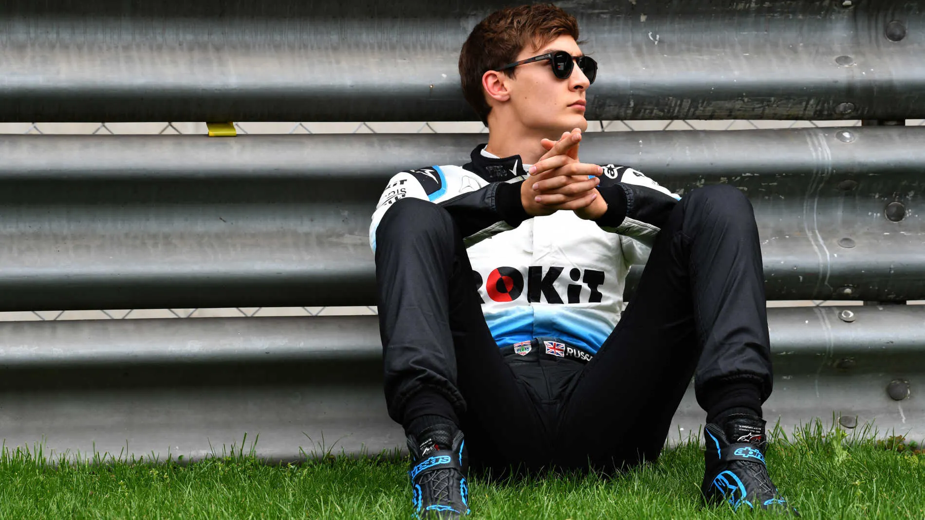 SHANGHAI INTERNATIONAL CIRCUIT, CHINA - FEBRUARY 14: George Russell, Williams Racing during the