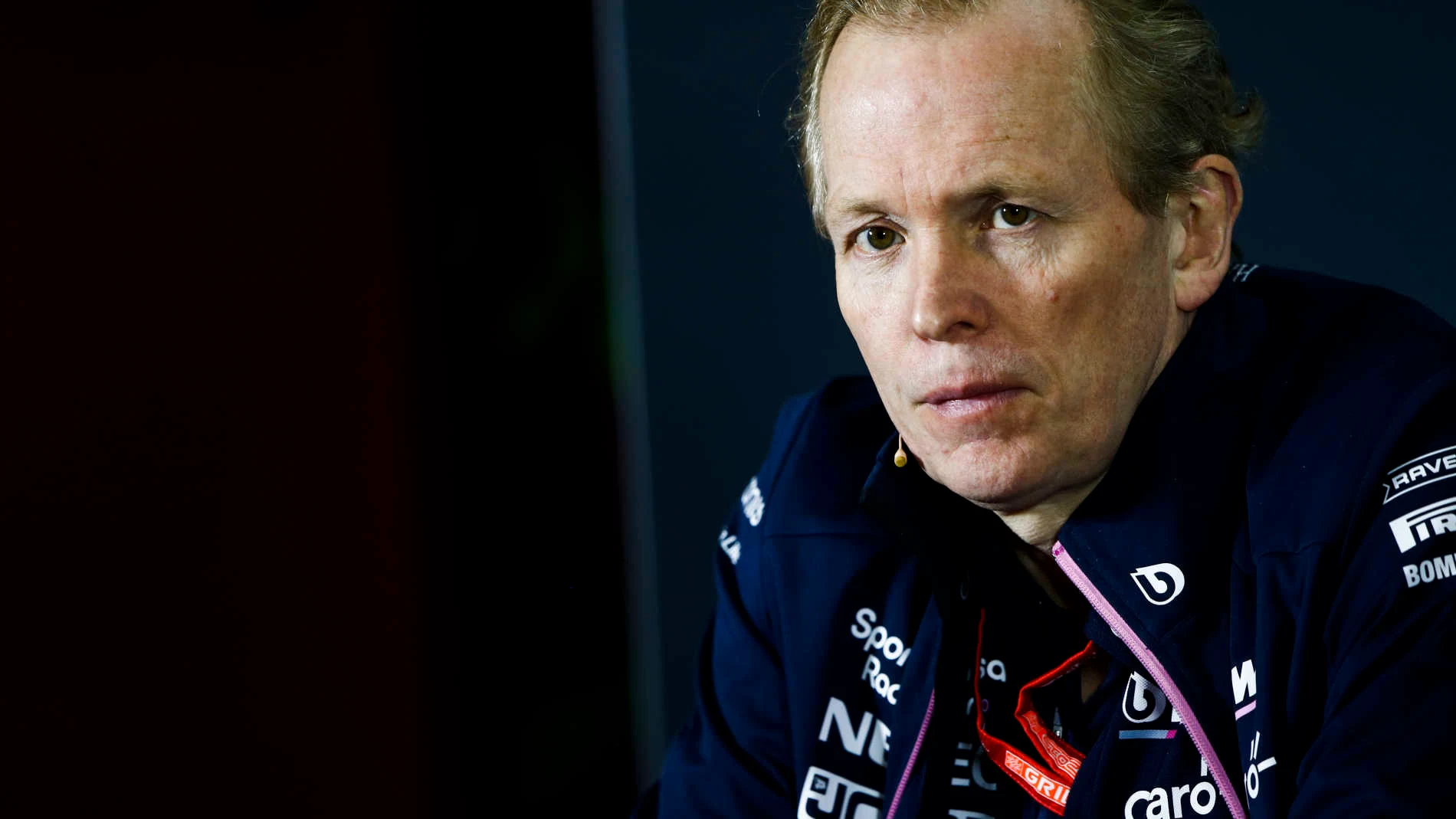 SHANGHAI INTERNATIONAL CIRCUIT, CHINA - APRIL 12: Andrew Green, Technical Director, Racing Point, in the Friday Press Conference during the Chinese GP at Shanghai International Circuit on April 12, 2019 in Shanghai International Circuit, China. (Photo by Andy Hone / LAT Images)