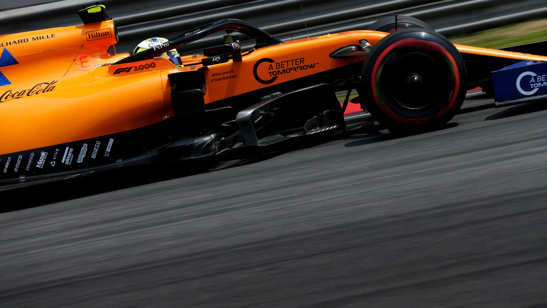 SHANGHAI INTERNATIONAL CIRCUIT, CHINA - APRIL 13: Lando Norris, McLaren MCL34 during the Chinese GP