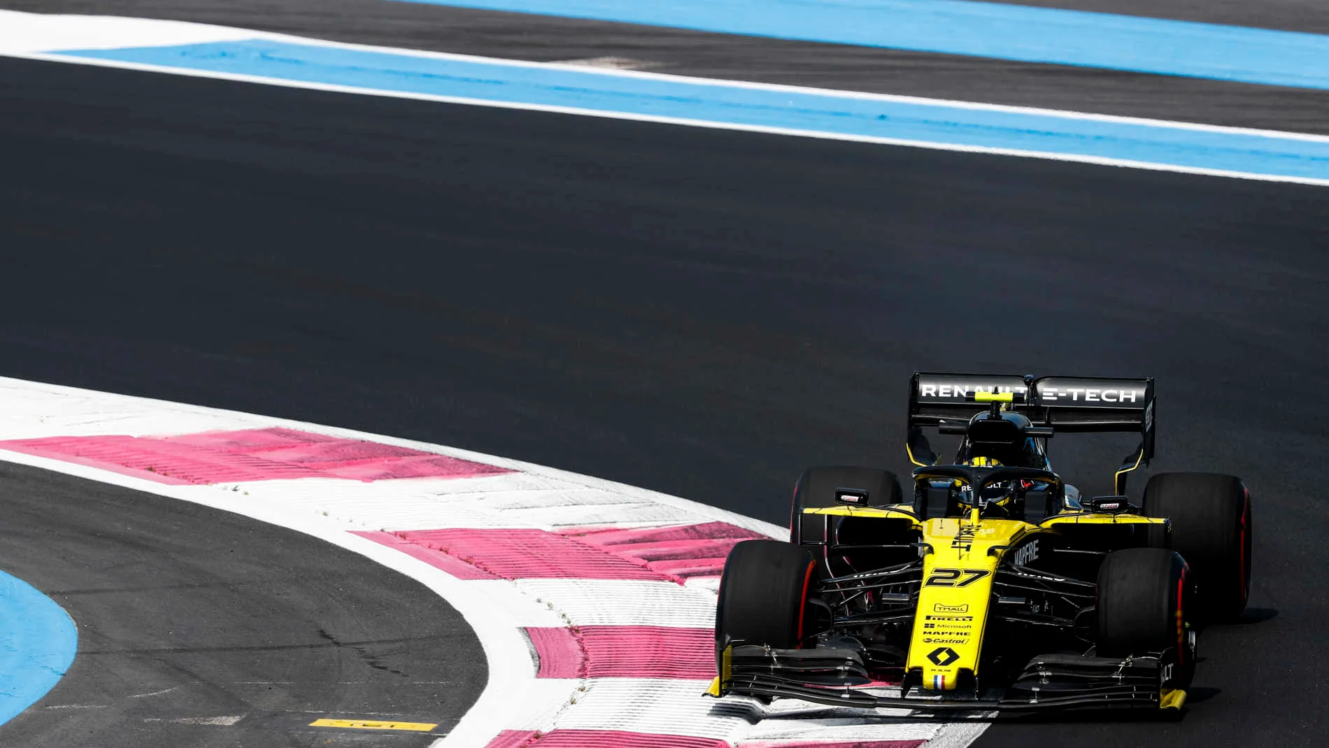 CIRCUIT PAUL RICARD, FRANCE - JUNE 21: Nico Hulkenberg, Renault R.S. 19 during the French GP at Circuit Paul Ricard on June 21, 2019 in Circuit Paul Ricard, France. (Photo by Glenn Dunbar / LAT Images)