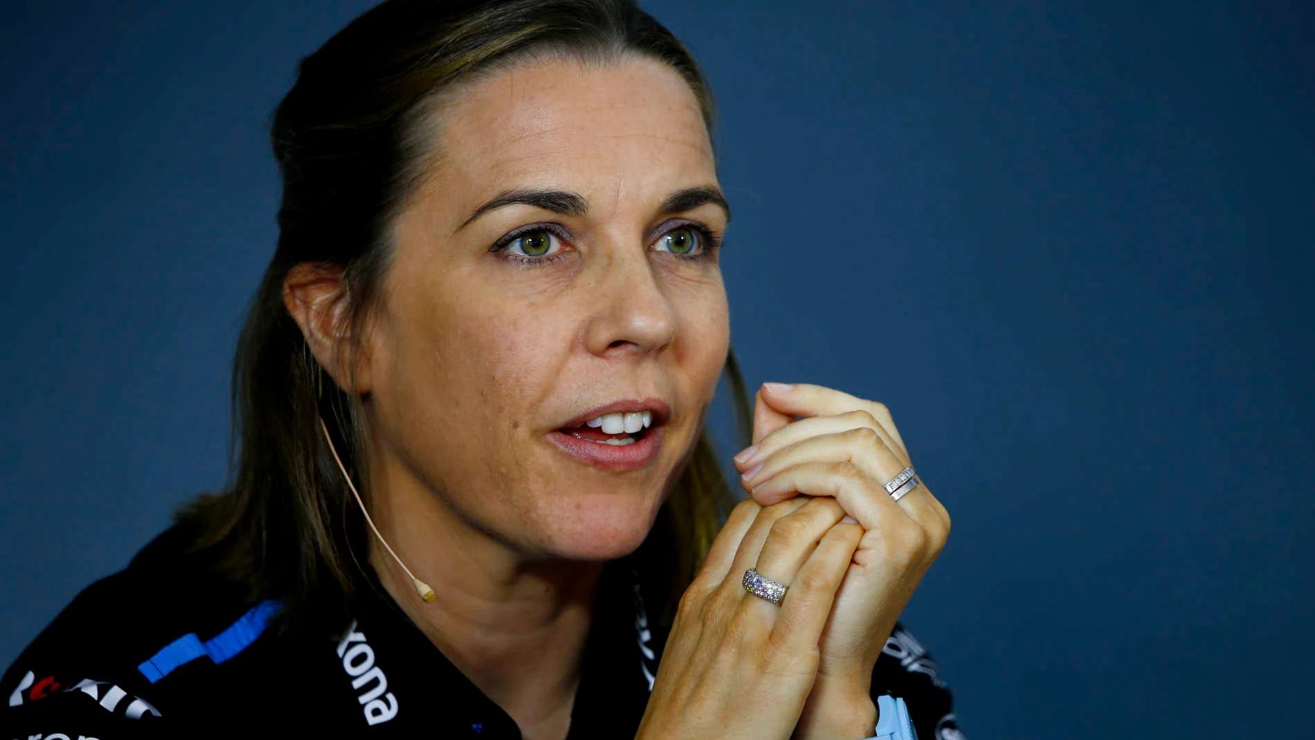 CIRCUIT PAUL RICARD, FRANCE - JUNE 21: Claire Williams, Deputy Team Principal, Williams Racing, in