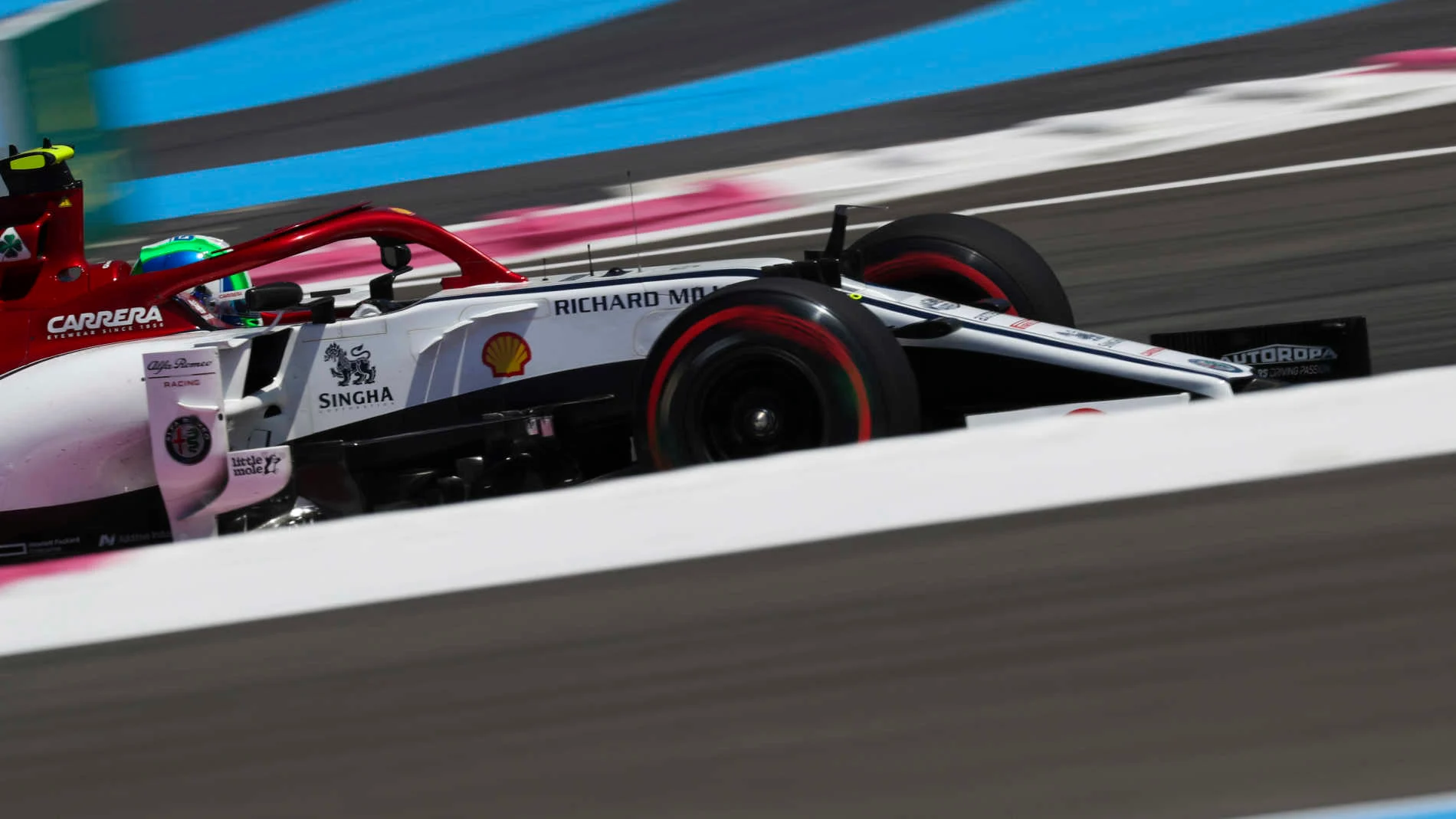 CIRCUIT PAUL RICARD, FRANCE - JUNE 21: Antonio Giovinazzi, Alfa Romeo Racing C38 during the French