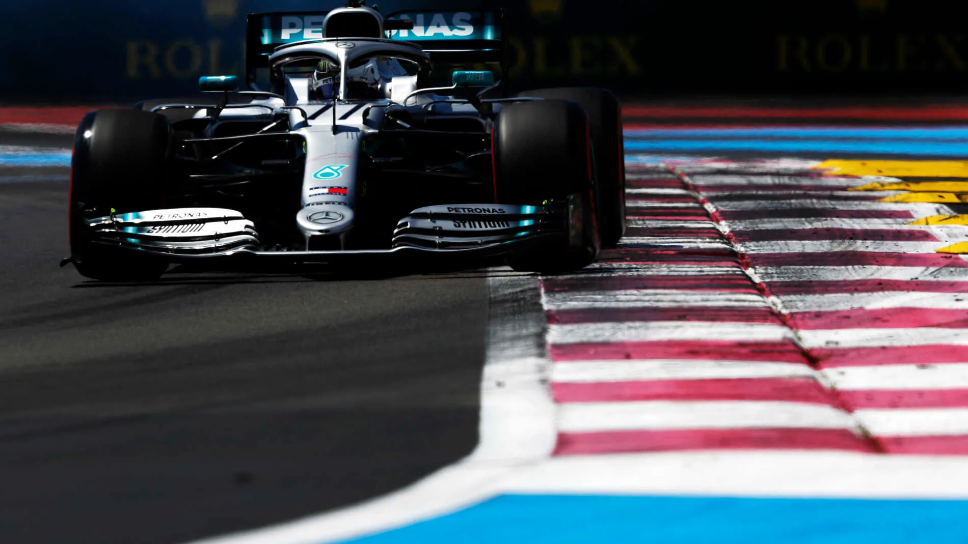 CIRCUIT PAUL RICARD, FRANCE - JUNE 22: Valtteri Bottas, Mercedes AMG W10 during the French GP at