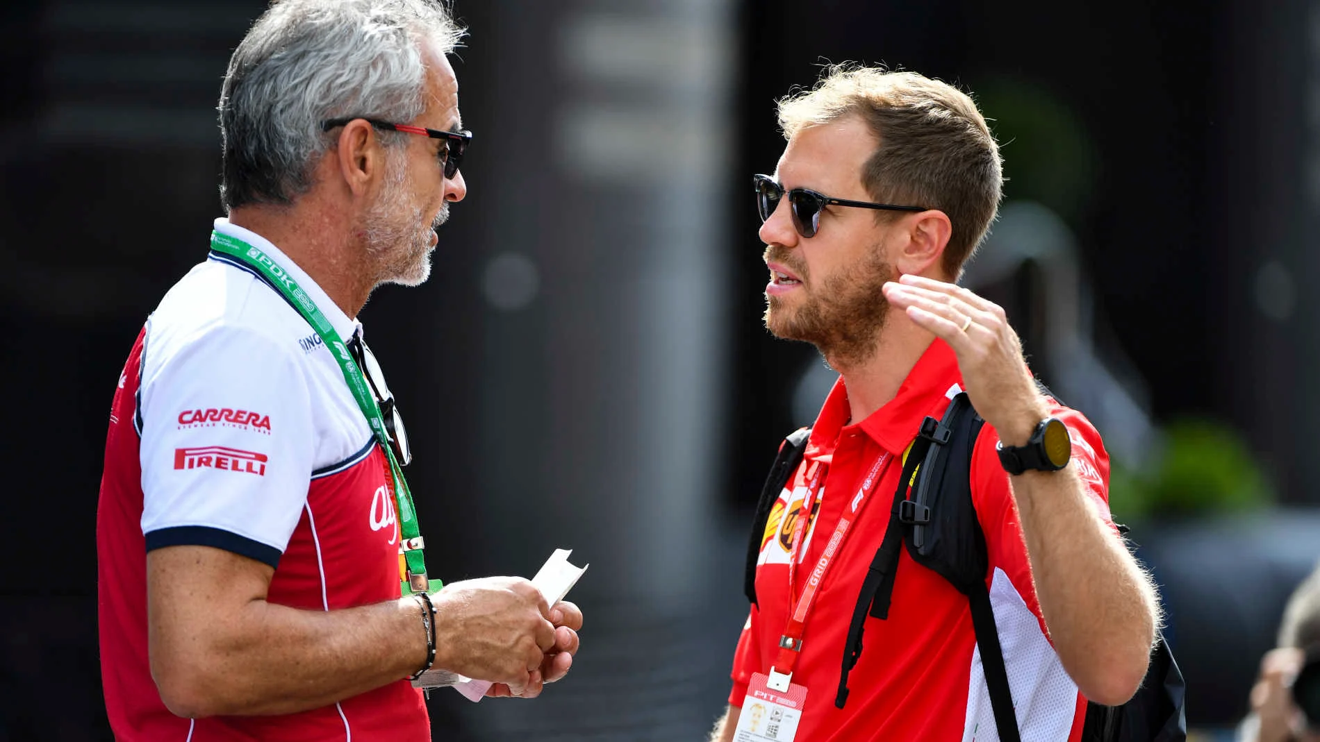 CIRCUIT PAUL RICARD, FRANCE - JUNE 20: Beat Zehnder, Team Manager, Alfa Romeo Racing and Sebastian