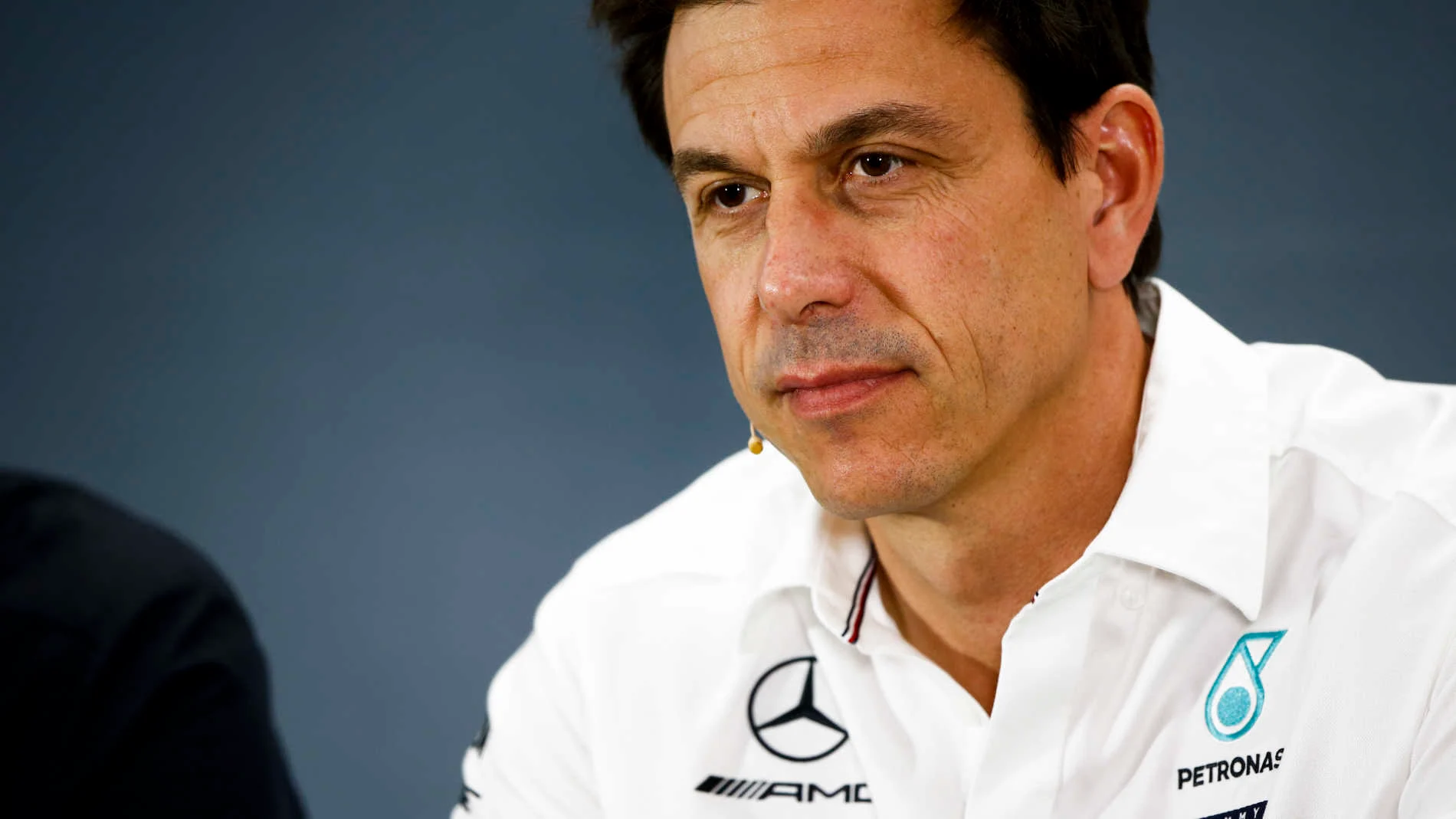 HOCKENHEIMRING, GERMANY - JULY 26: Toto Wolff, Executive Director (Business), Mercedes AMG, in the