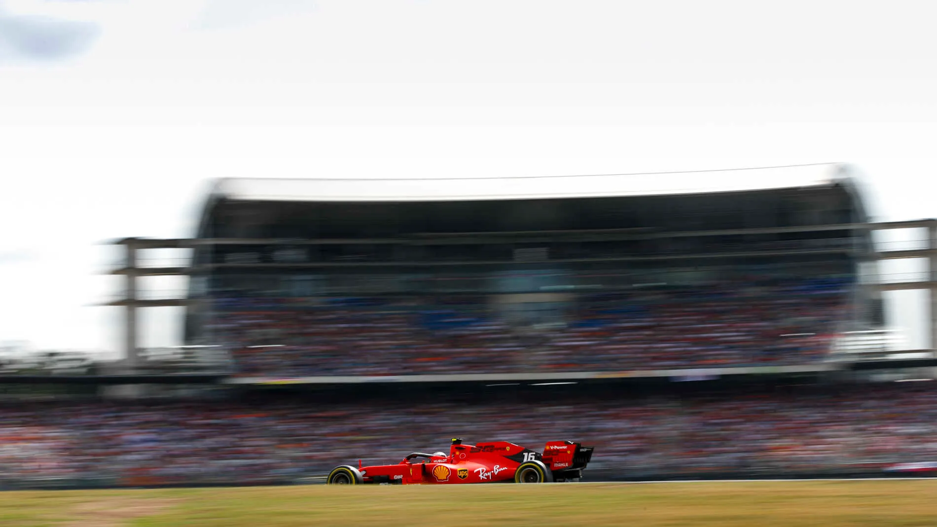 HOCKENHEIMRING, GERMANY - JULY 27: Charles Leclerc, Ferrari SF90 during the German GP at