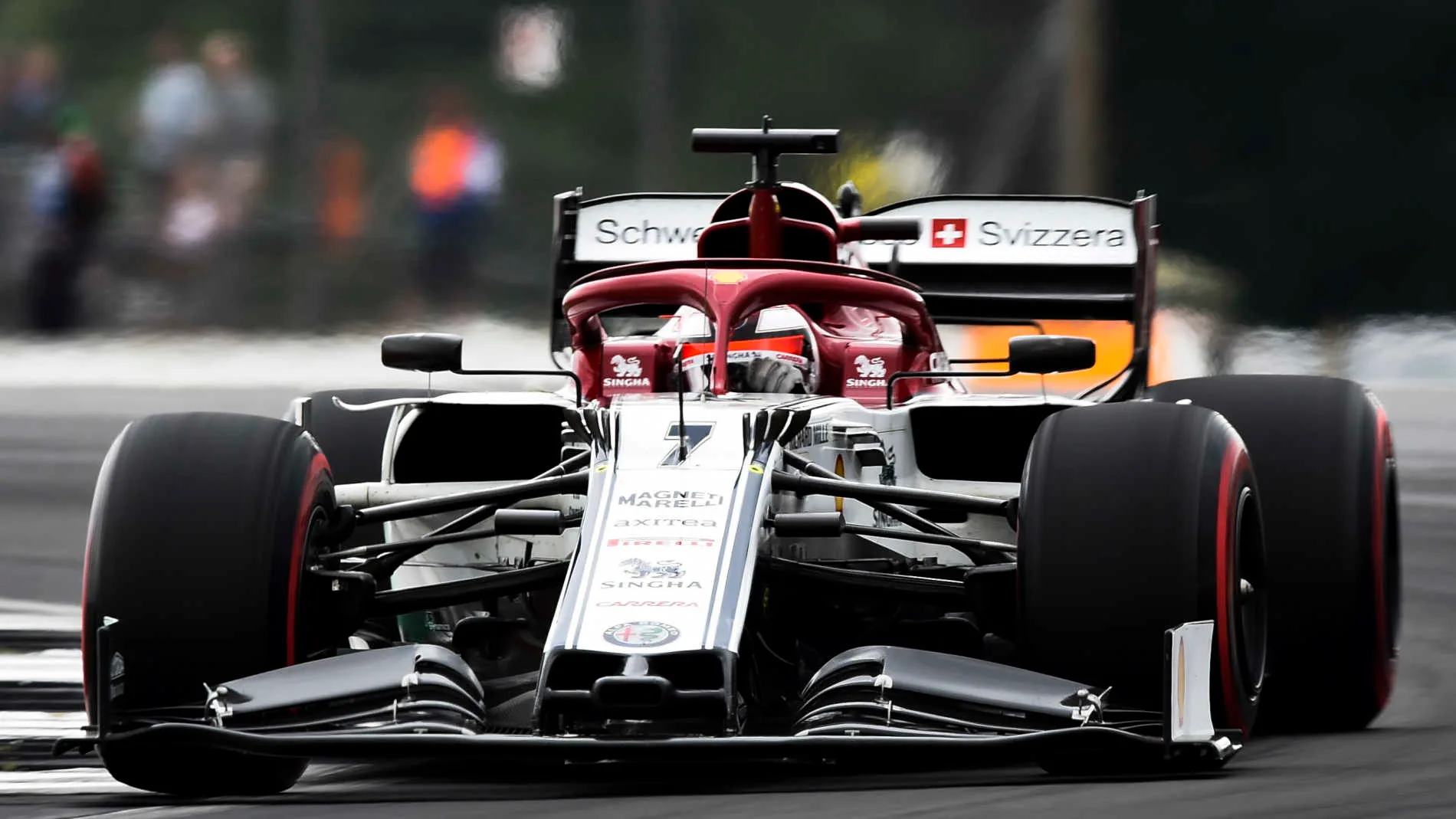 SILVERSTONE, UNITED KINGDOM - JULY 13: Kimi Raikkonen, Alfa Romeo Racing C38 during the British GP