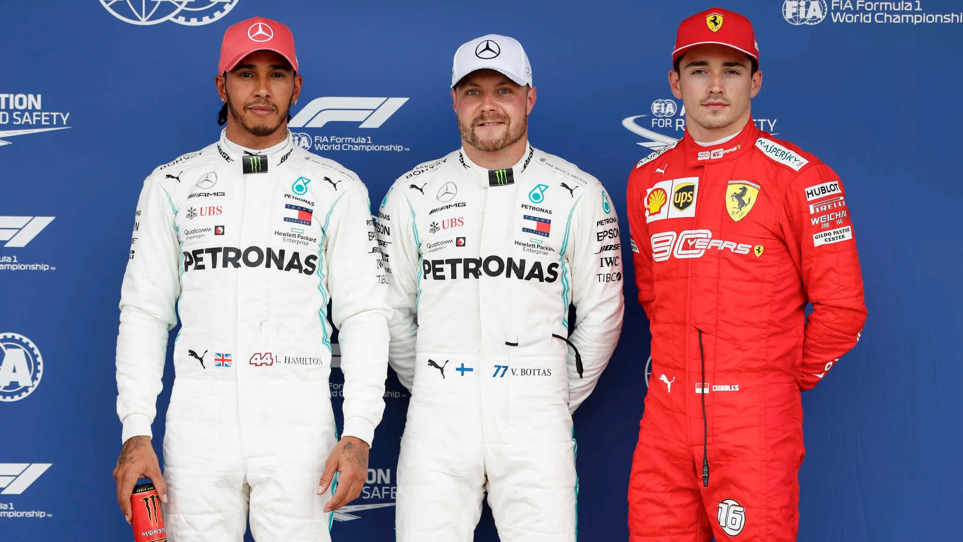 SILVERSTONE, UNITED KINGDOM - JULY 13: Lewis Hamilton, Mercedes AMG F1, Pole Sitter Valtteri