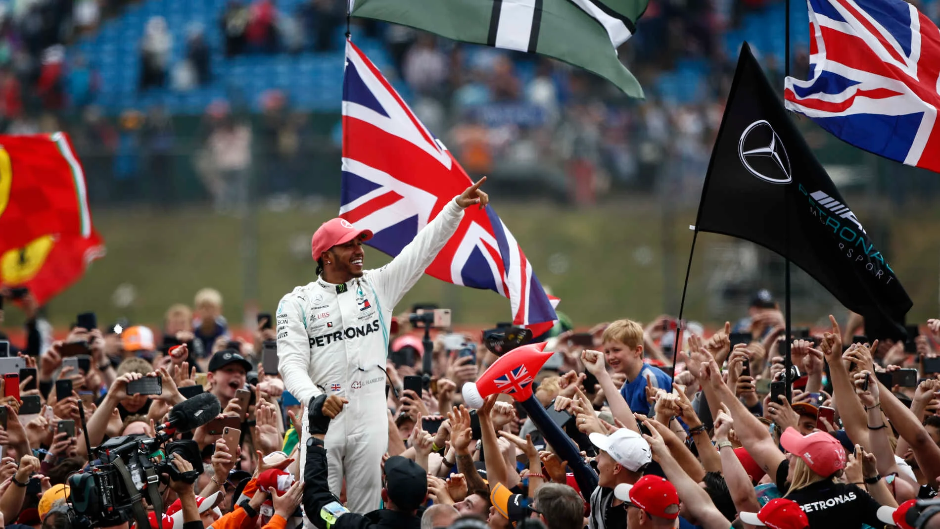 SILVERSTONE, UNITED KINGDOM - JULY 14: Silverstone during the British GP at Silverstone on July 14, 2019 in Silverstone, United Kingdom. (Photo by Andy Hone / LAT Images)
