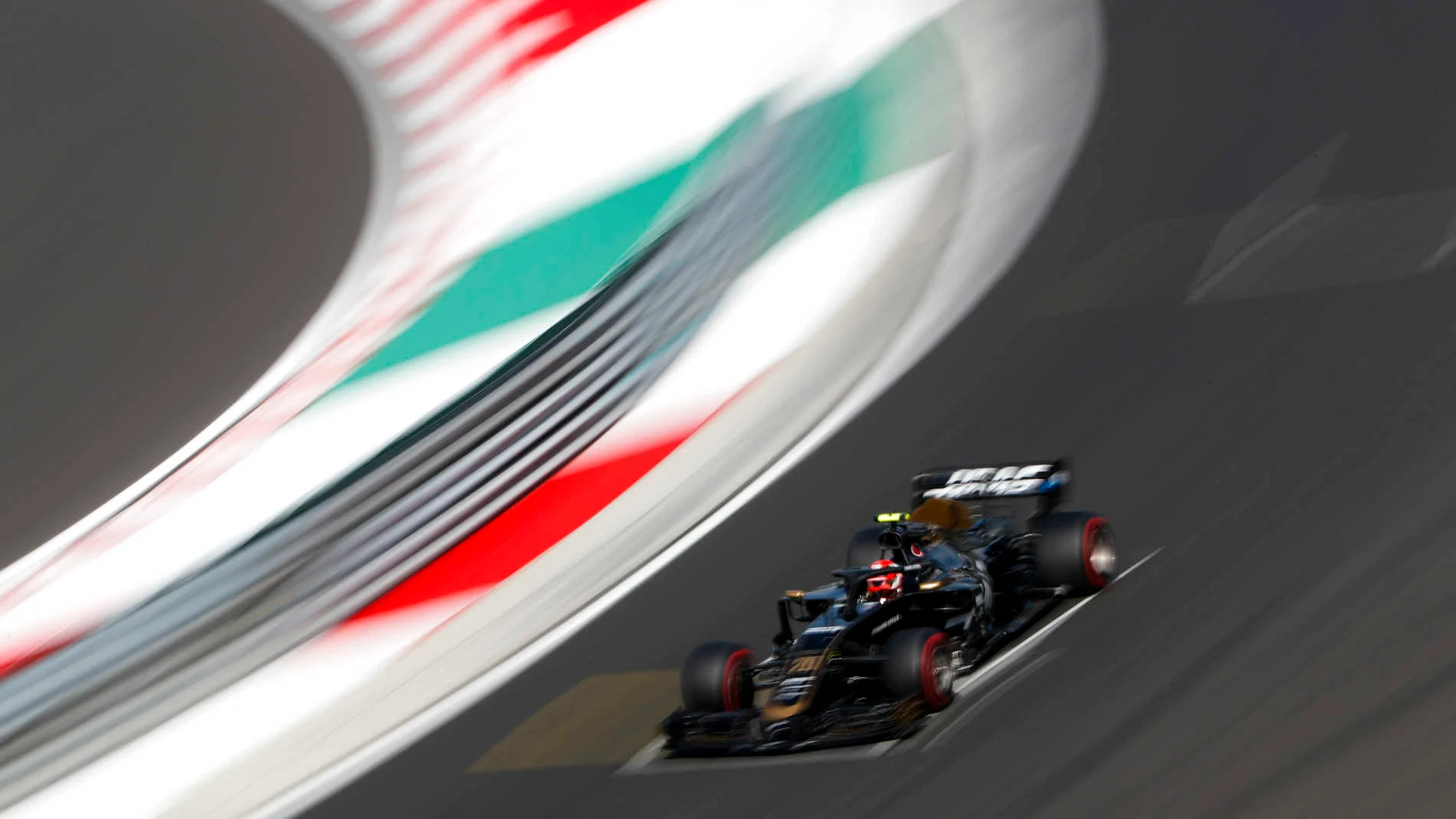 HUNGARORING, HUNGARY - AUGUST 03: Kevin Magnussen, Haas VF-19 during the Hungarian GP at