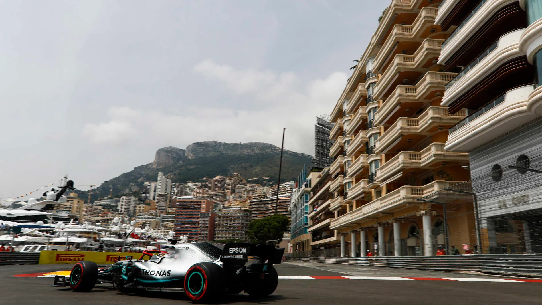 MONTE CARLO, MONACO - MAY 25: Lewis Hamilton, Mercedes AMG F1 W10 during the Monaco GP at Monte