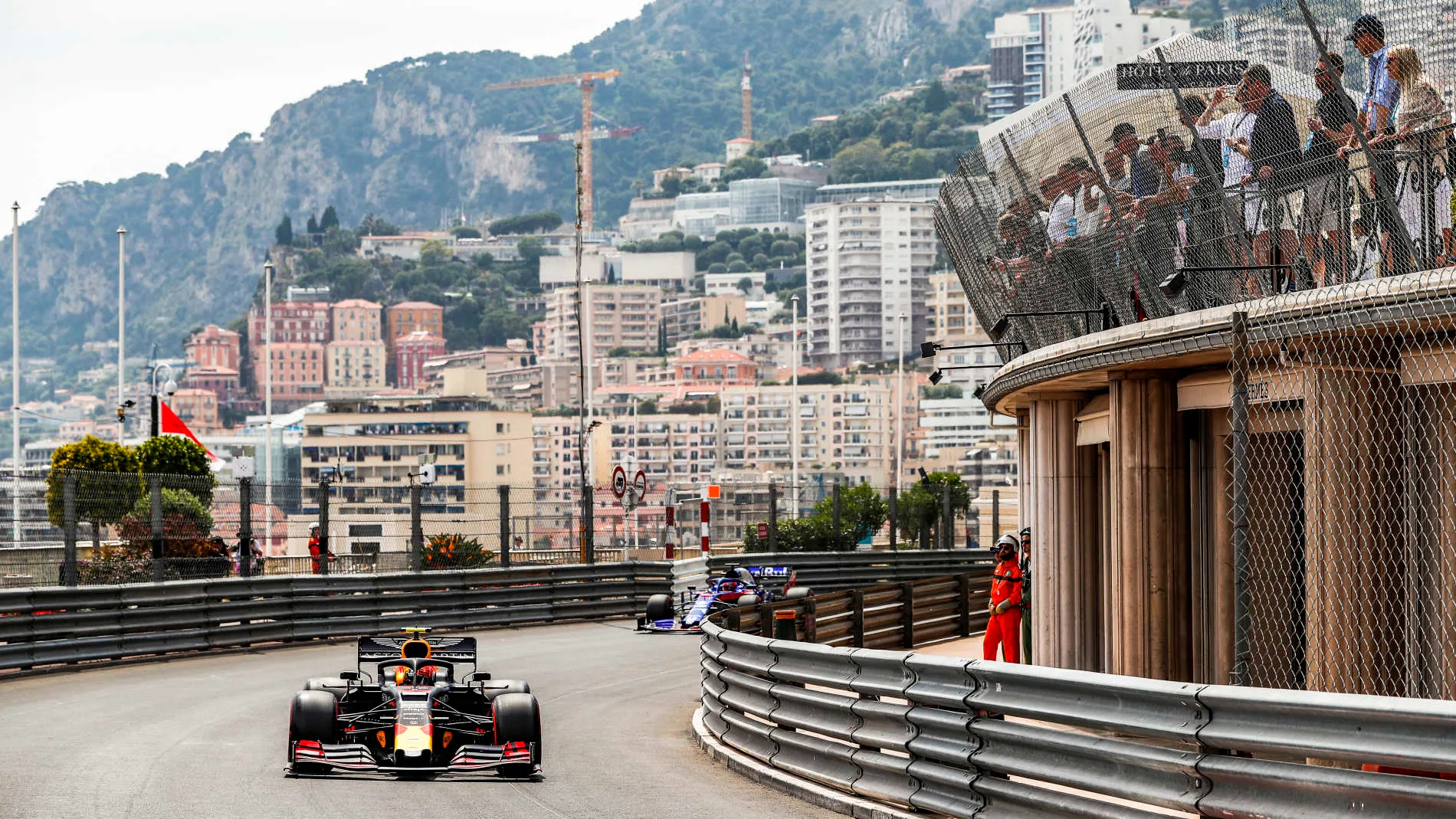 MONTE CARLO, MONACO - MAY 25: Pierre Gasly, Red Bull Racing RB15 during the Monaco GP at Monte