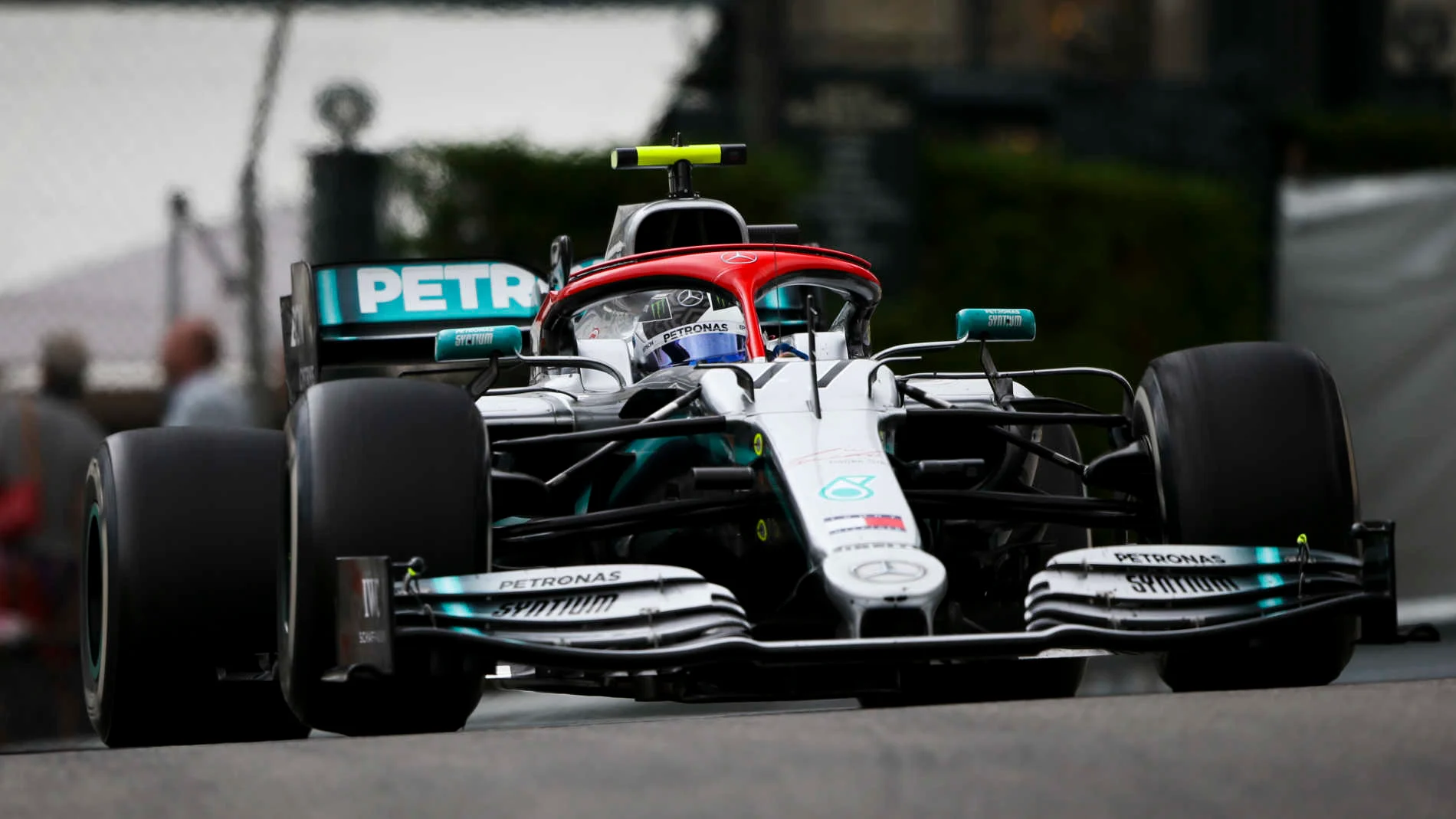 MONTE CARLO, MONACO - MAY 26: Valtteri Bottas, Mercedes AMG W10 during the Monaco GP at Monte Carlo
