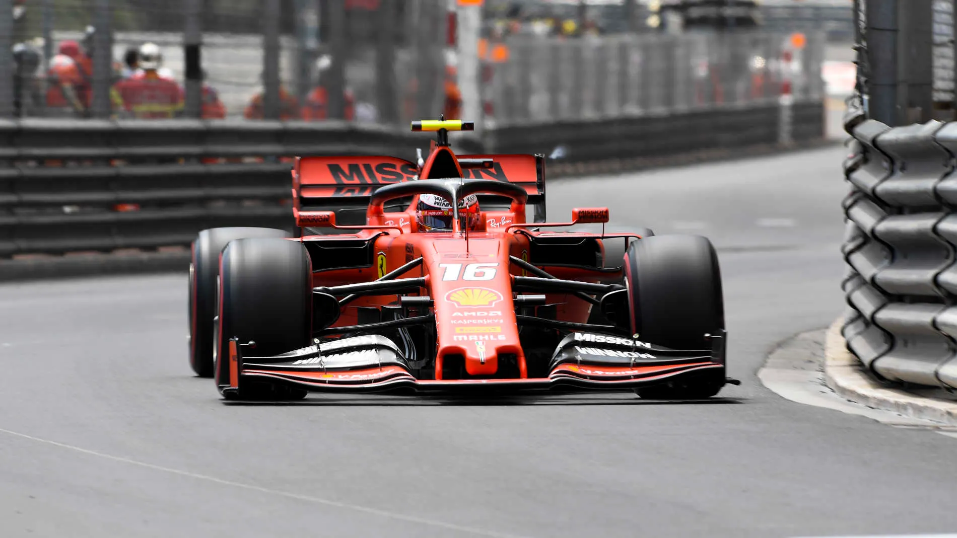 MONTE CARLO, MONACO - MAY 23: Charles Leclerc, Ferrari SF90 during the Monaco GP at Monte Carlo on