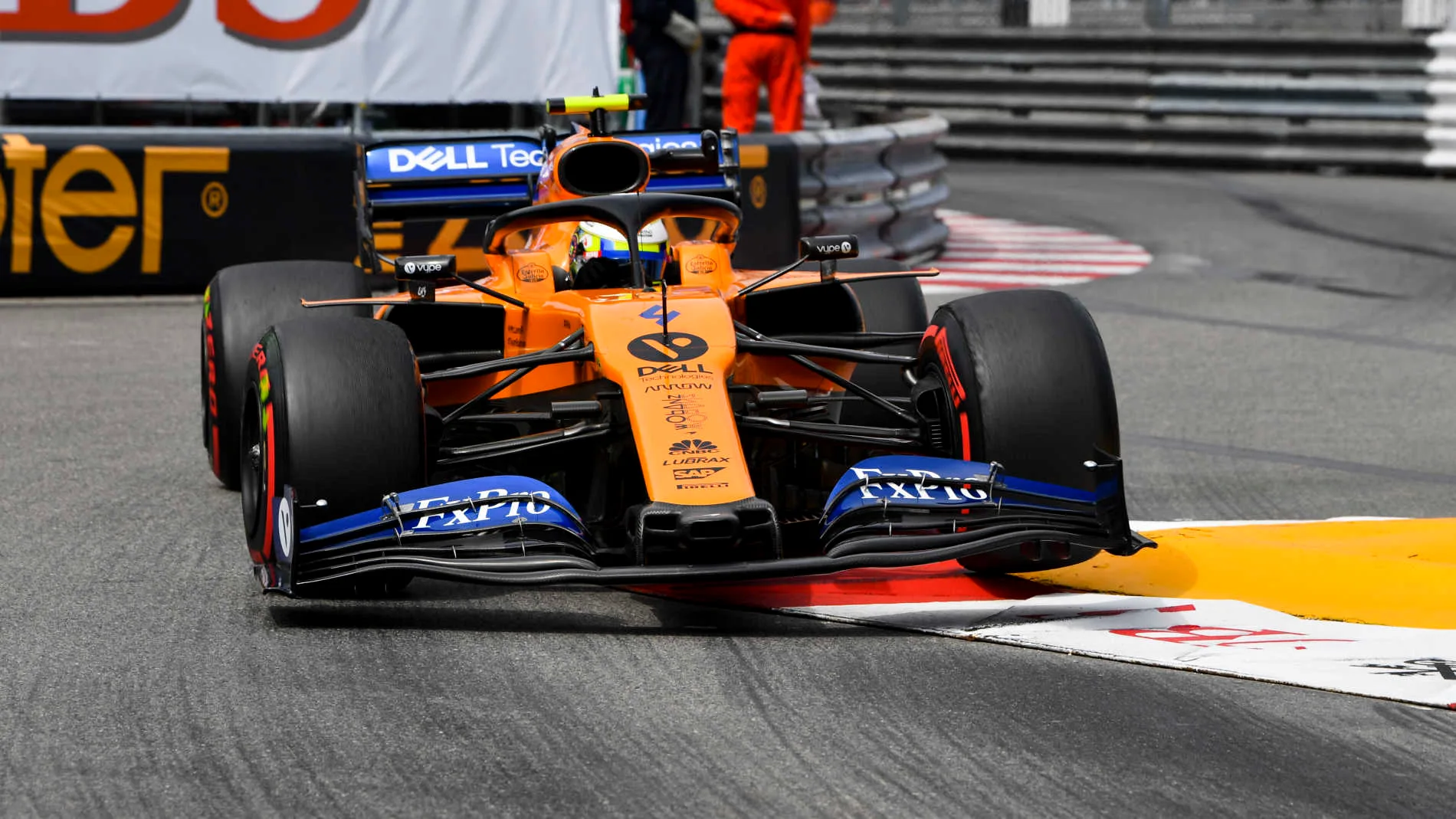 MONTE CARLO, MONACO - MAY 23: Lando Norris, McLaren MCL34 during the Monaco GP at Monte Carlo on May 23, 2019 in Monte Carlo, Monaco. (Photo by Mark Sutton / Sutton Images)