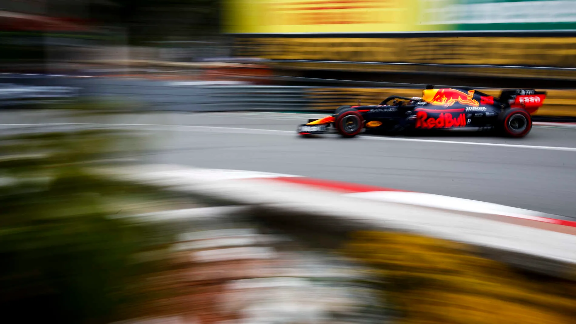 MONTE CARLO, MONACO - MAY 23: Max Verstappen, Red Bull Racing RB15 during the Monaco GP at Monte