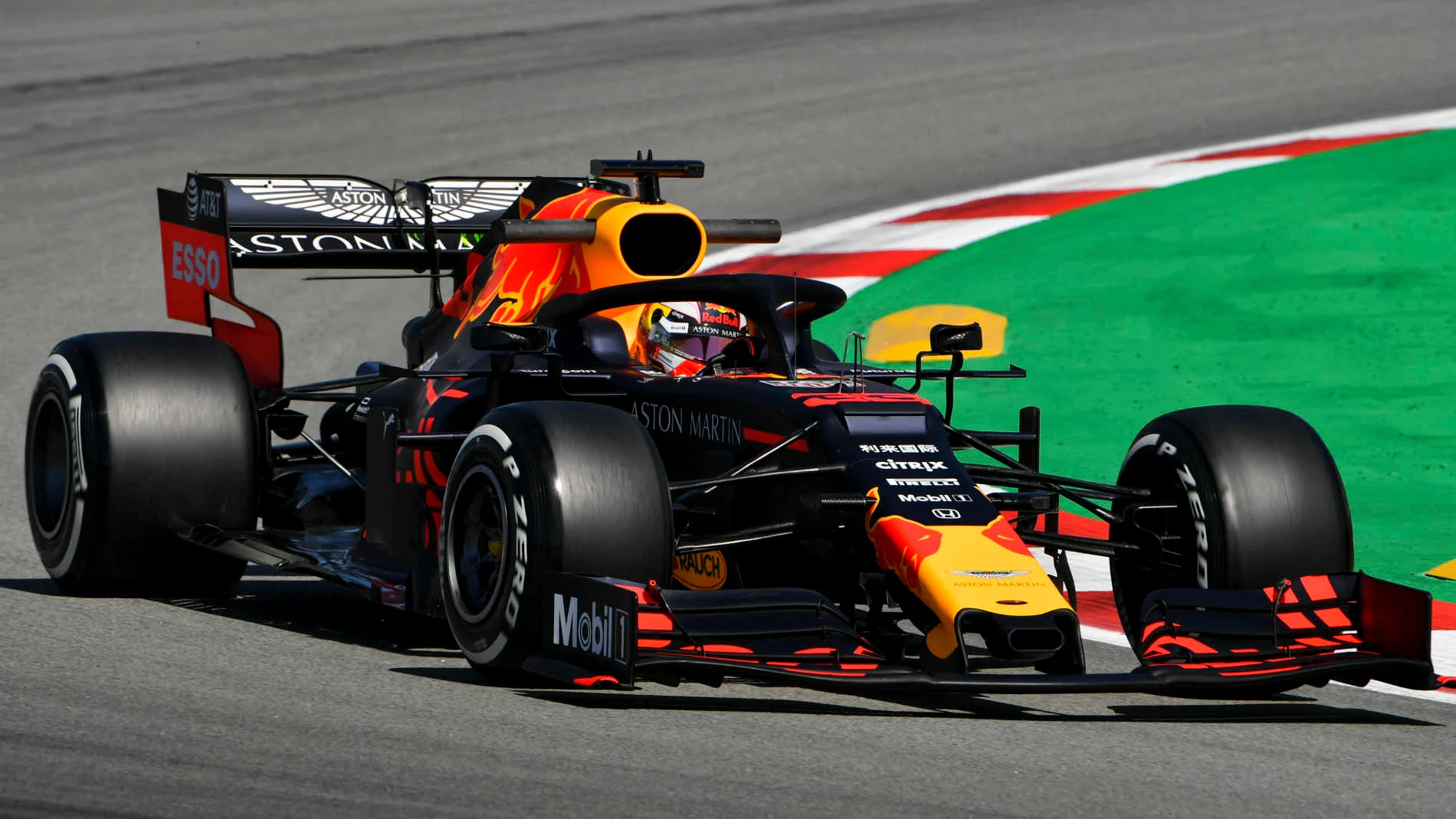 CIRCUIT DE BARCELONA-CATALUNYA, SPAIN - MAY 10: Max Verstappen, Red Bull Racing RB15 during the