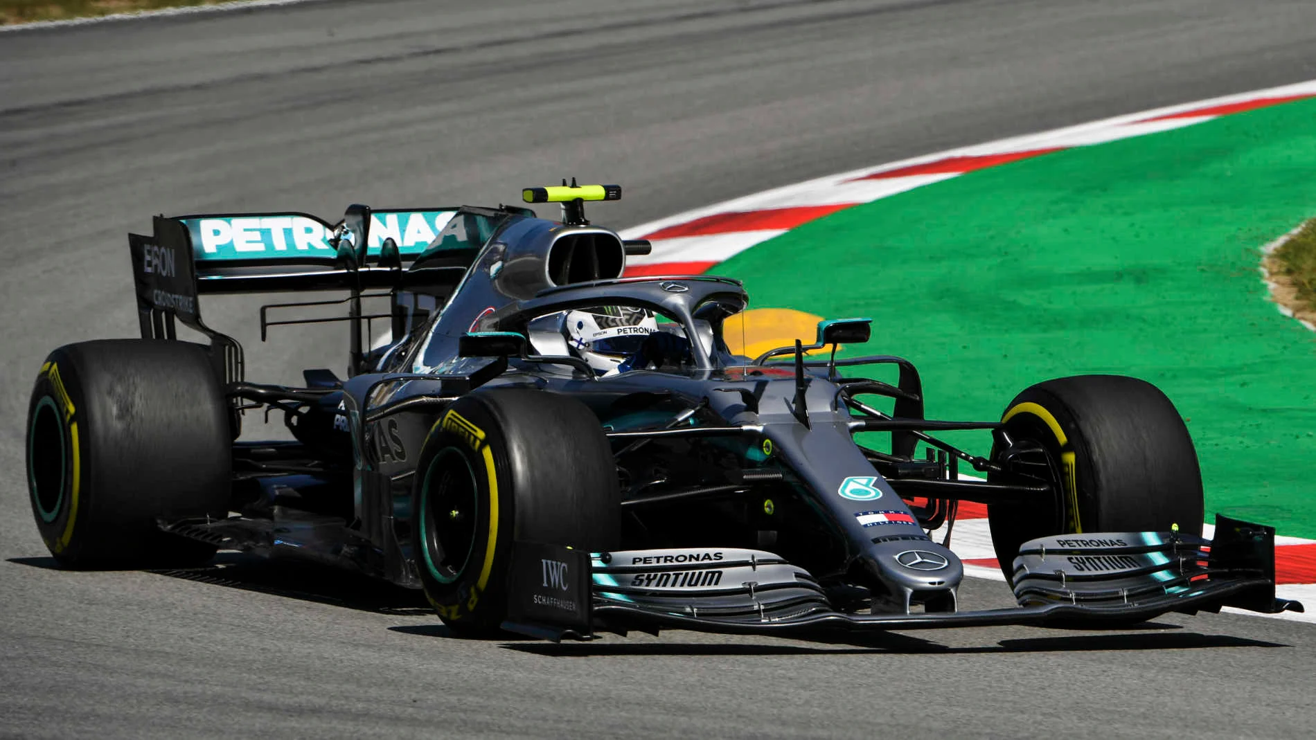 CIRCUIT DE BARCELONA-CATALUNYA, SPAIN - MAY 10: Valtteri Bottas, Mercedes AMG W10 during the