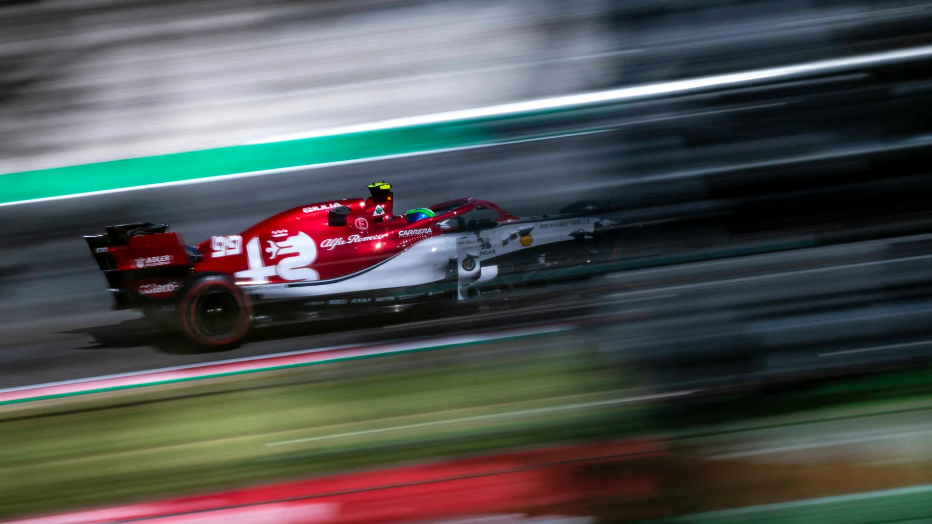 CIRCUIT DE BARCELONA-CATALUNYA, SPAIN - MAY 10: Antonio Giovinazzi, Alfa Romeo Racing C38 during