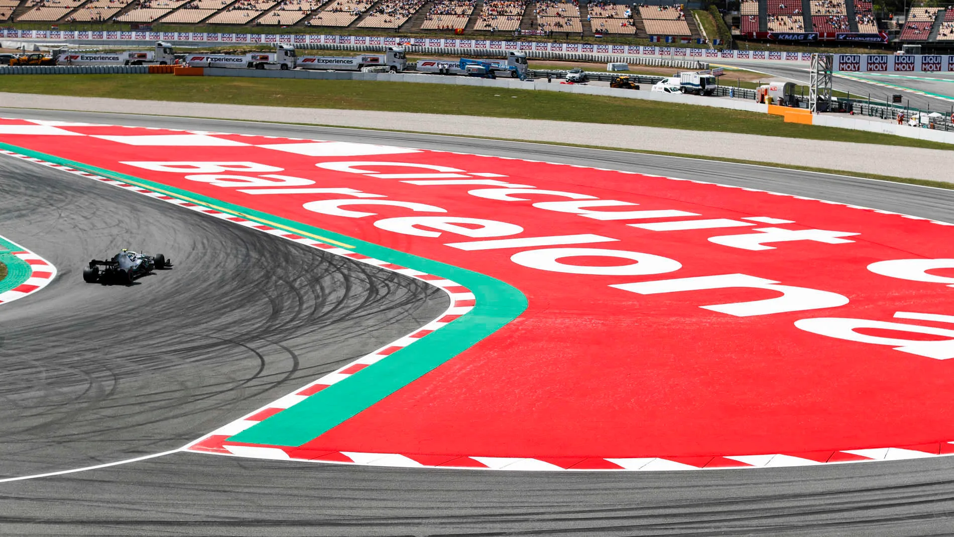 CIRCUIT DE BARCELONA-CATALUNYA, SPAIN - MAY 10: Valtteri Bottas, Mercedes AMG W10 during the