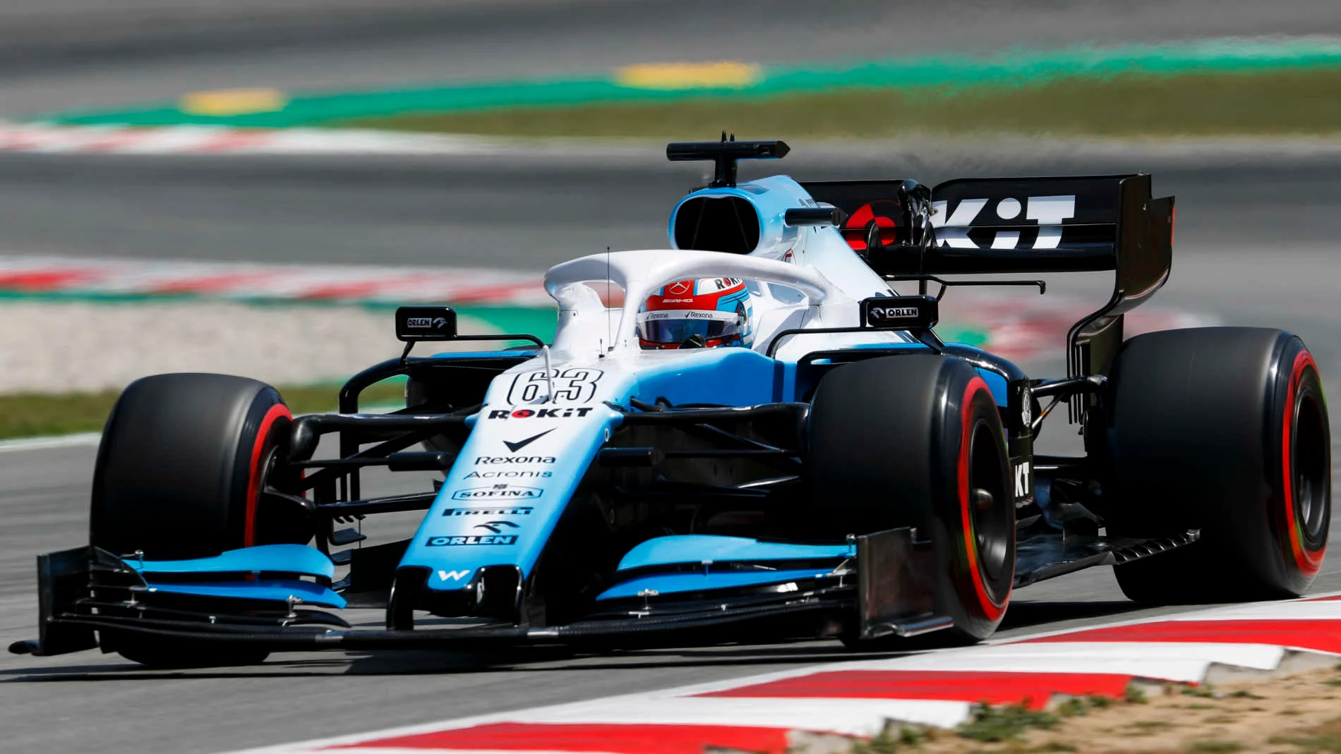CIRCUIT DE BARCELONA-CATALUNYA, SPAIN - MAY 11: George Russell, Williams Racing FW42 during the