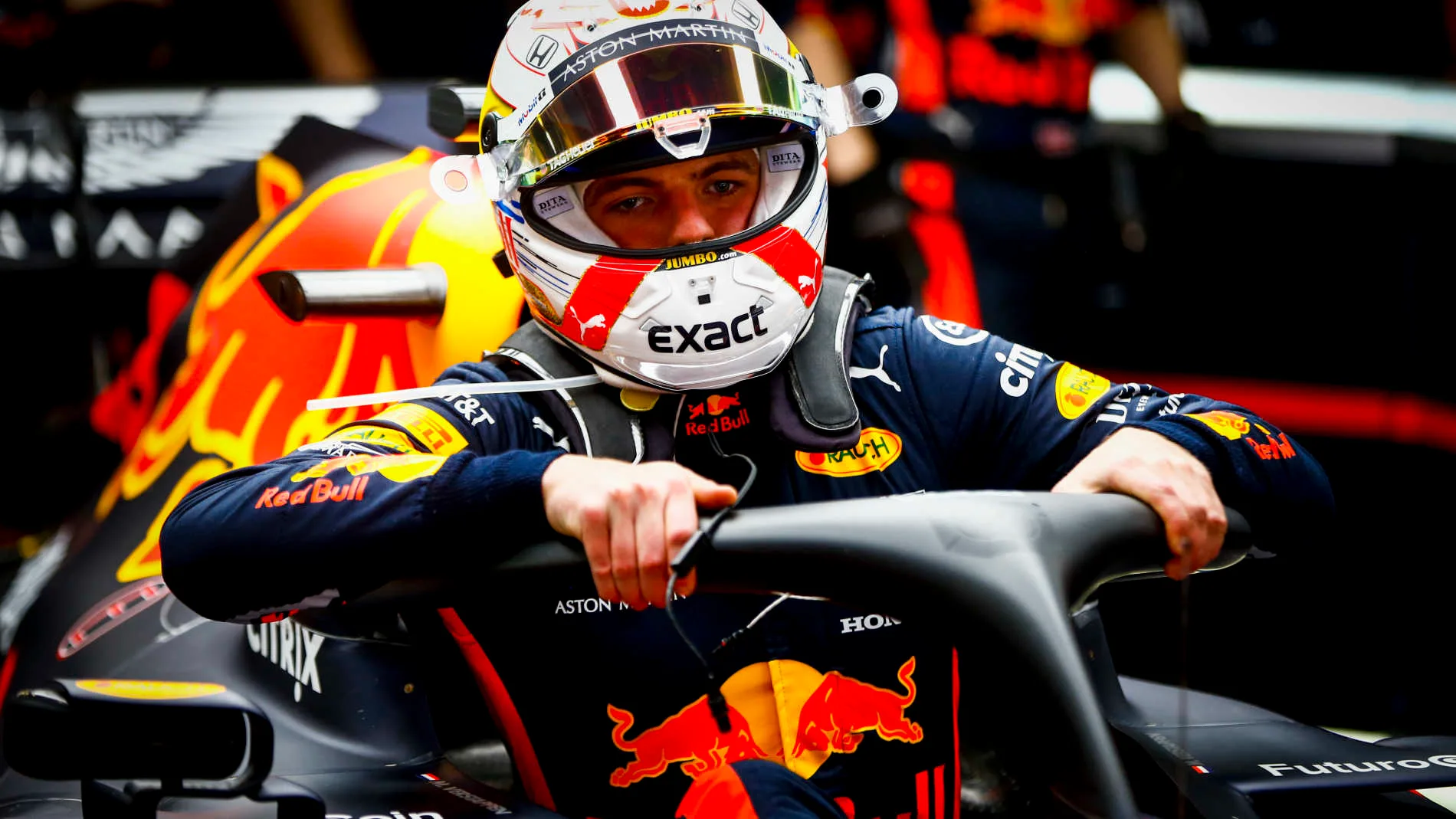 CIRCUIT DE BARCELONA-CATALUNYA, SPAIN - MAY 12: Max Verstappen, Red Bull Racing during the Spanish GP at Circuit de Barcelona-Catalunya on May 12, 2019 in Circuit de Barcelona-Catalunya, Spain. (Photo by Andy Hone / LAT Images)
