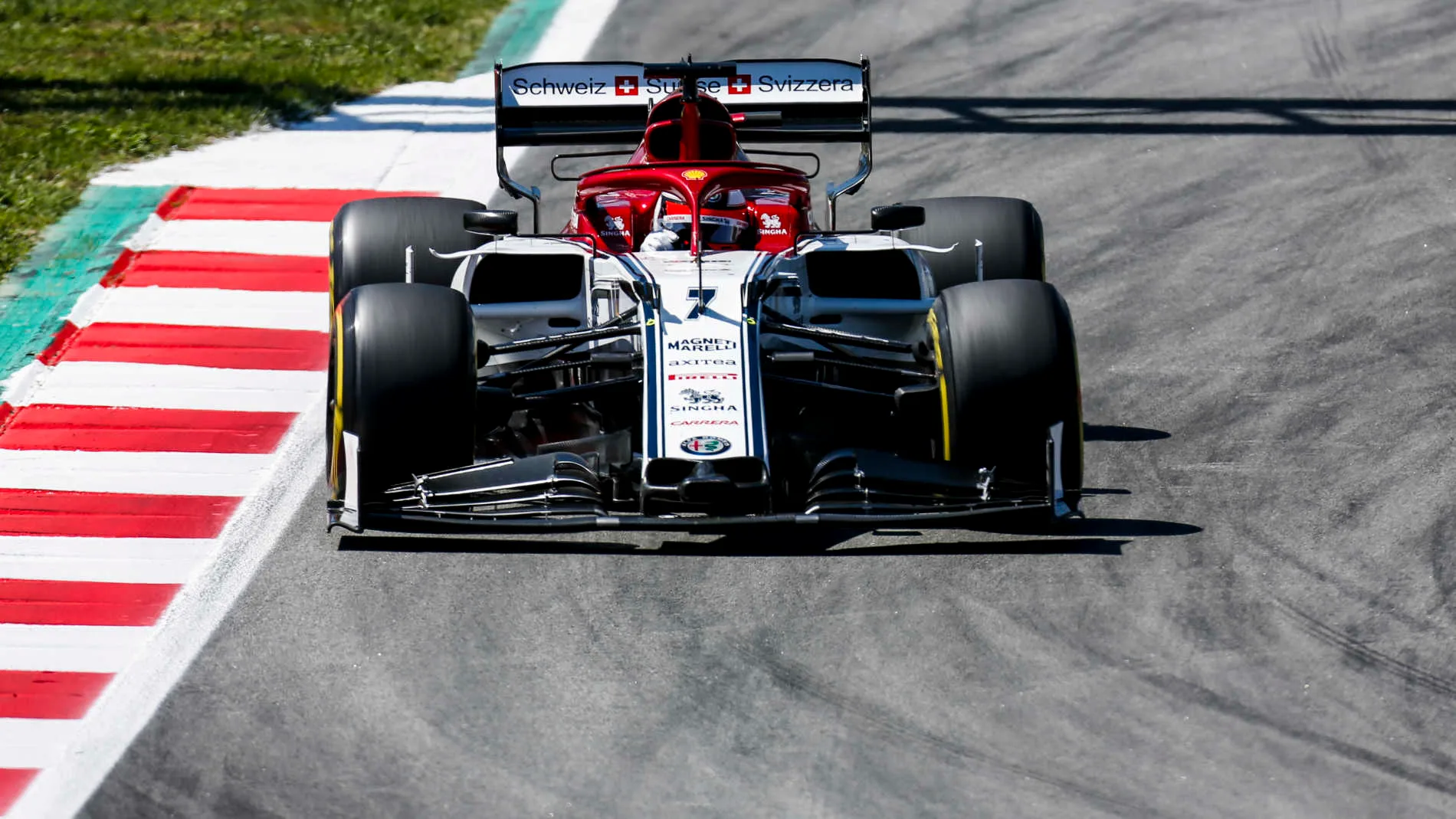 CIRCUIT DE BARCELONA-CATALUNYA, SPAIN - MAY 12: Kimi Raikkonen, Alfa Romeo Racing C38 during the Spanish GP at Circuit de Barcelona-Catalunya on May 12, 2019 in Circuit de Barcelona-Catalunya, Spain. (Photo by Joe Portlock / LAT Images)