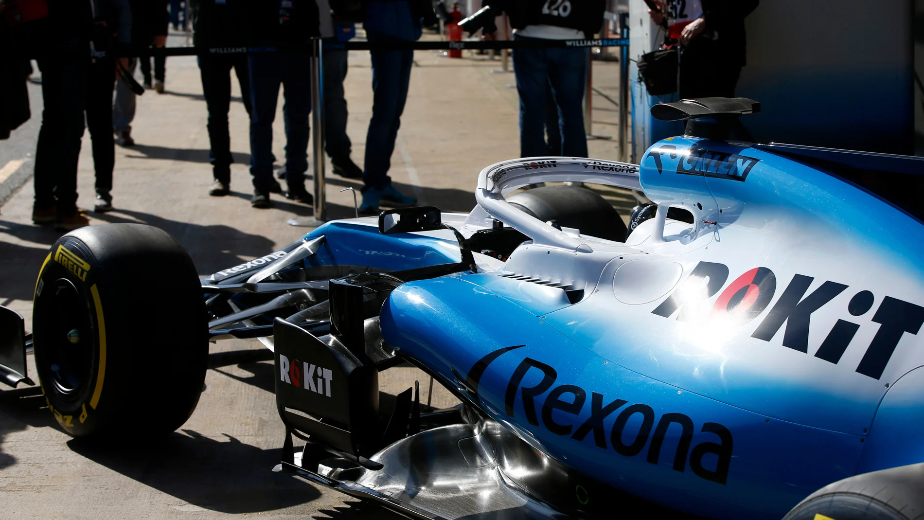 CIRCUIT DE BARCELONA-CATALUNYA, SPAIN - FEBRUARY 18: The new Williams FW42 during the Barcelona
