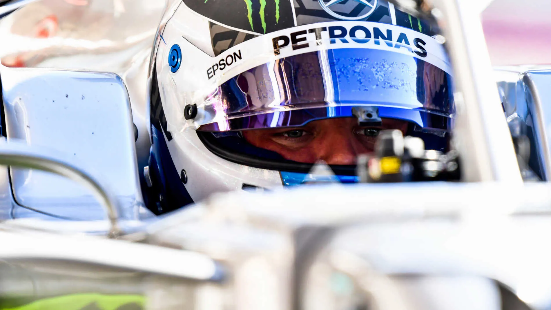 CIRCUIT DE BARCELONA-CATALUNYA, SPAIN - MAY 14: Valtteri Bottas, Mercedes AMG W10 during the