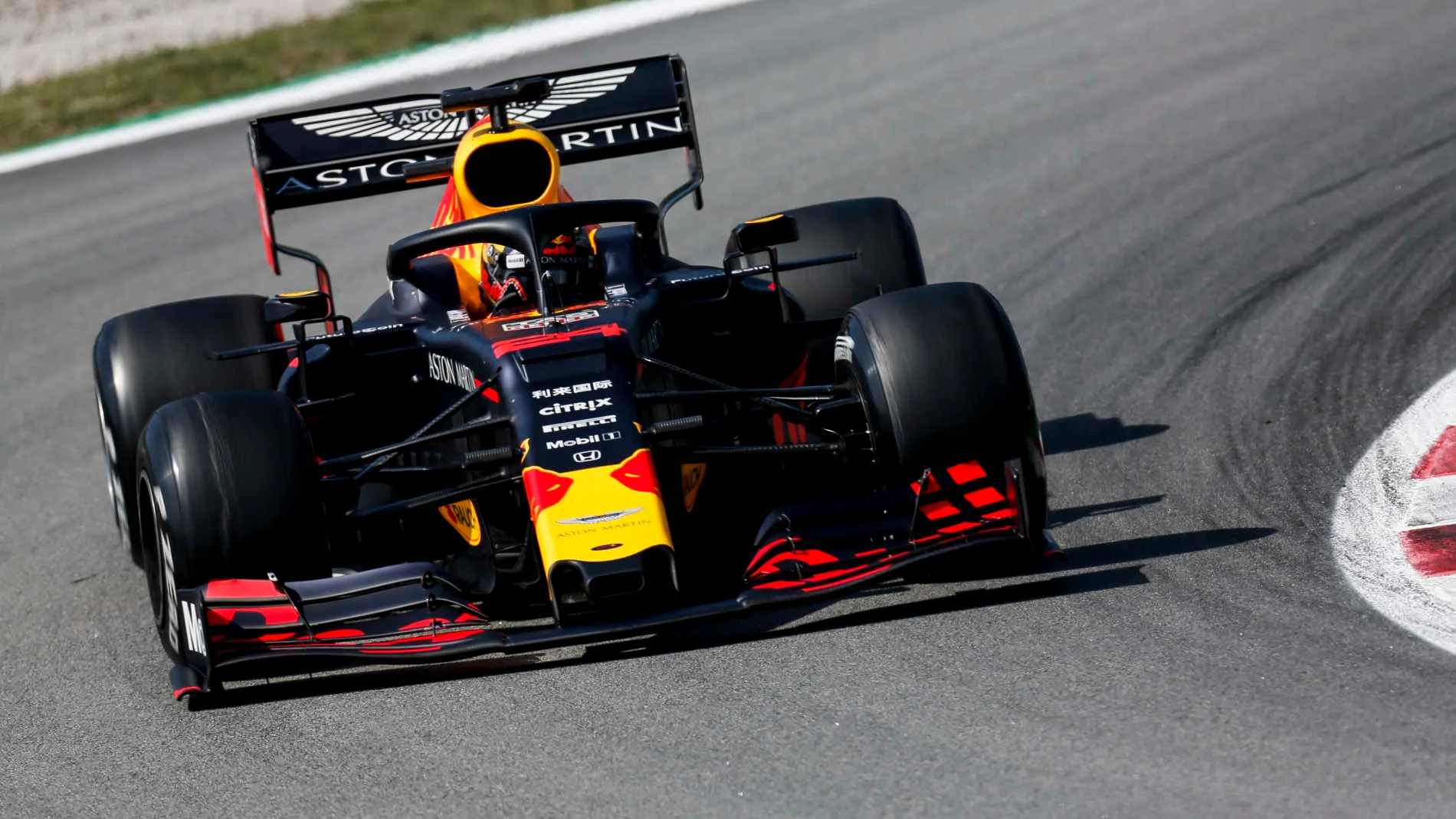 CIRCUIT DE BARCELONA-CATALUNYA, SPAIN - MAY 15: Dan Ticktum, Red Bull Racing RB15 during the