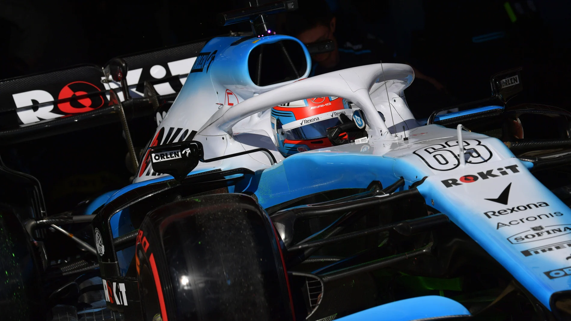 CIRCUIT DE BARCELONA-CATALUNYA, SPAIN - FEBRUARY 26: George Russell, Williams FW42 during the