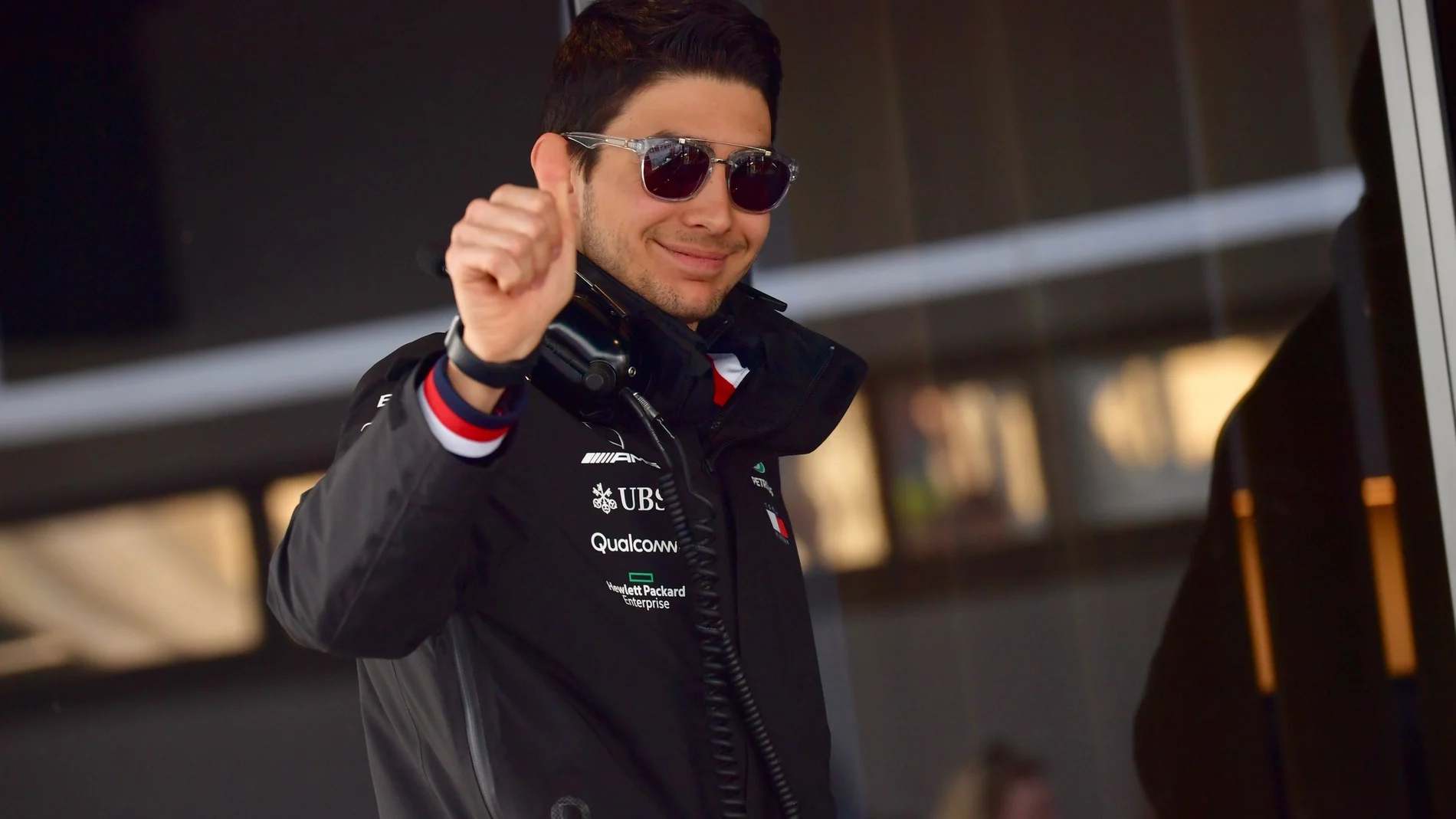 CIRCUIT DE BARCELONA-CATALUNYA, SPAIN - FEBRUARY 26: Esteban Ocon, Mercedes-AMG F1 Test and Reserve