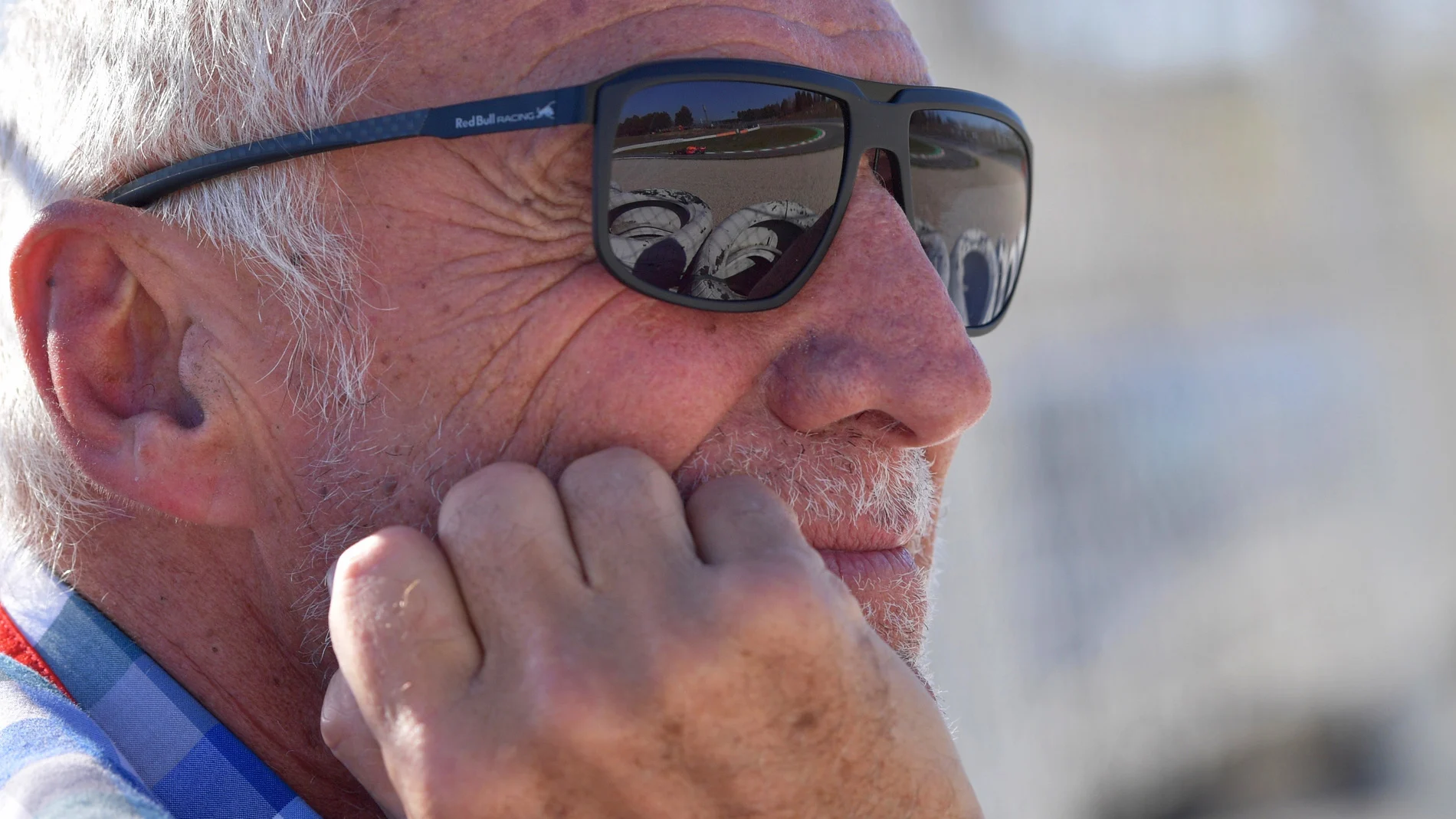 CIRCUIT DE BARCELONA-CATALUNYA, SPAIN - FEBRUARY 27: Dietrich Mateschitz, CEO and Founder of Red