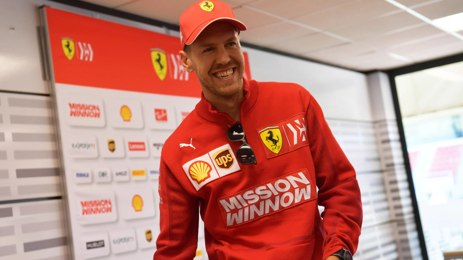 CIRCUIT DE BARCELONA-CATALUNYA, SPAIN - FEBRUARY 27: Sebastian Vettel, Ferrari during the Barcelona