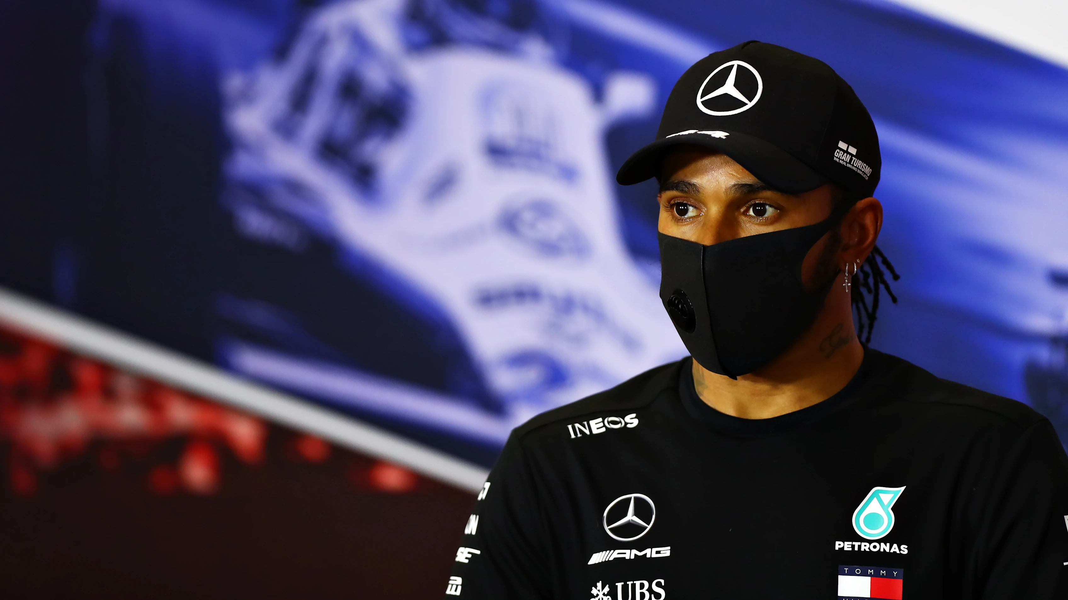 NORTHAMPTON, ENGLAND - AUGUST 08: Second placed qualifier Lewis Hamilton of Great Britain and