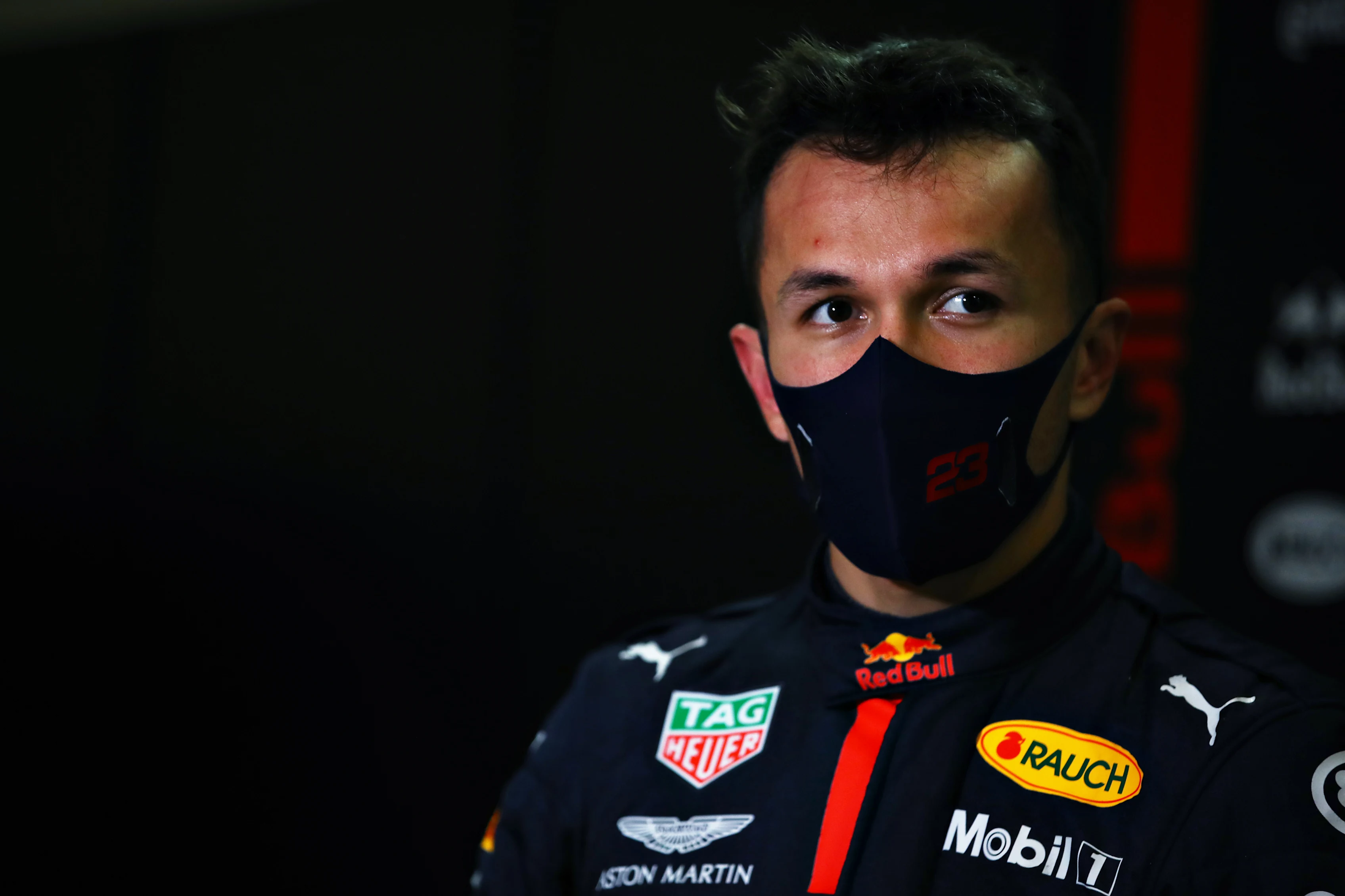 ABU DHABI, UNITED ARAB EMIRATES - DECEMBER 11: Alexander Albon of Thailand and Red Bull Racing