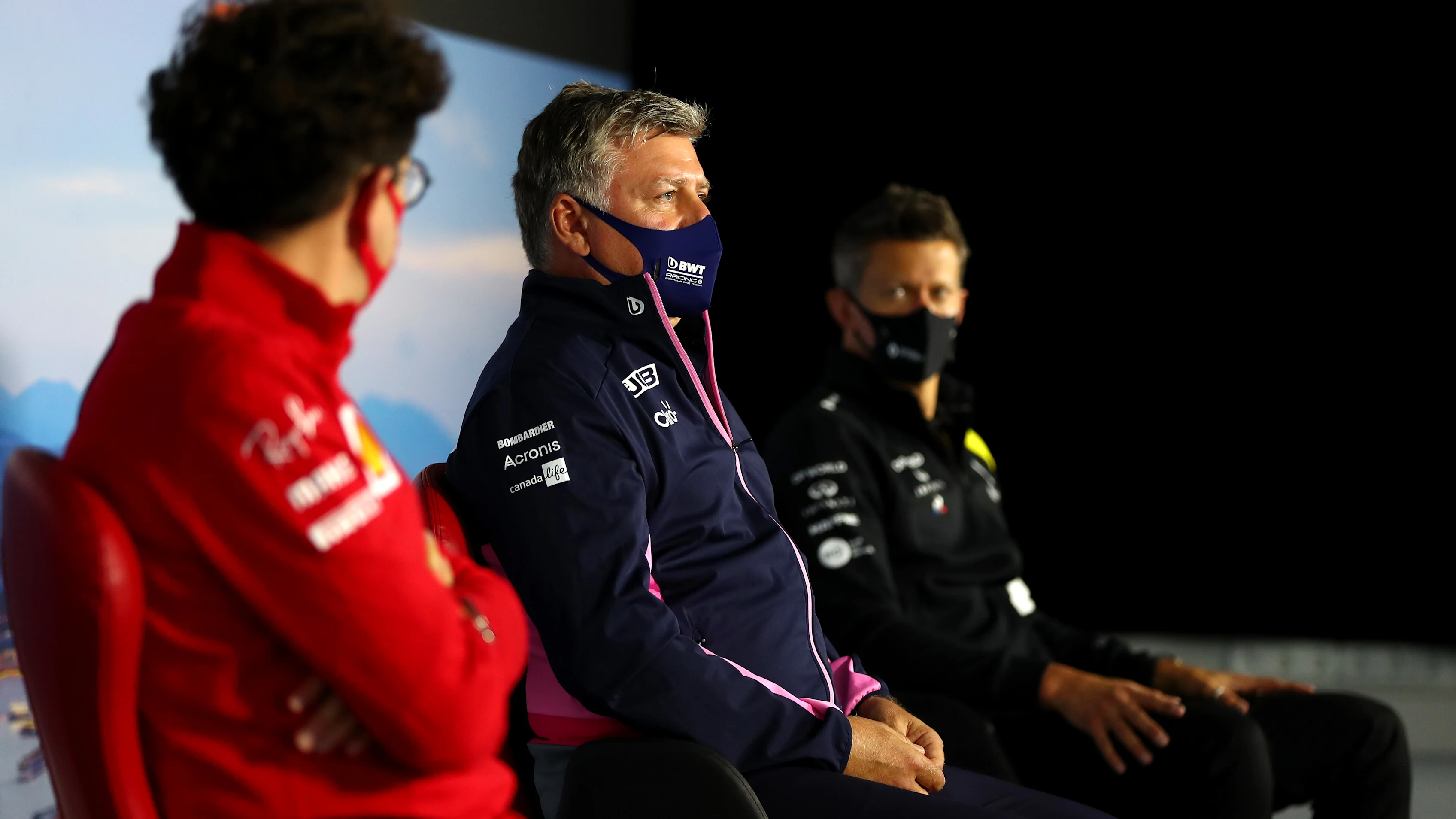 BUDAPEST, HUNGARY - JULY 17: Otmar Szafnauer, Team Principal and Chief Executive Officer of Racing