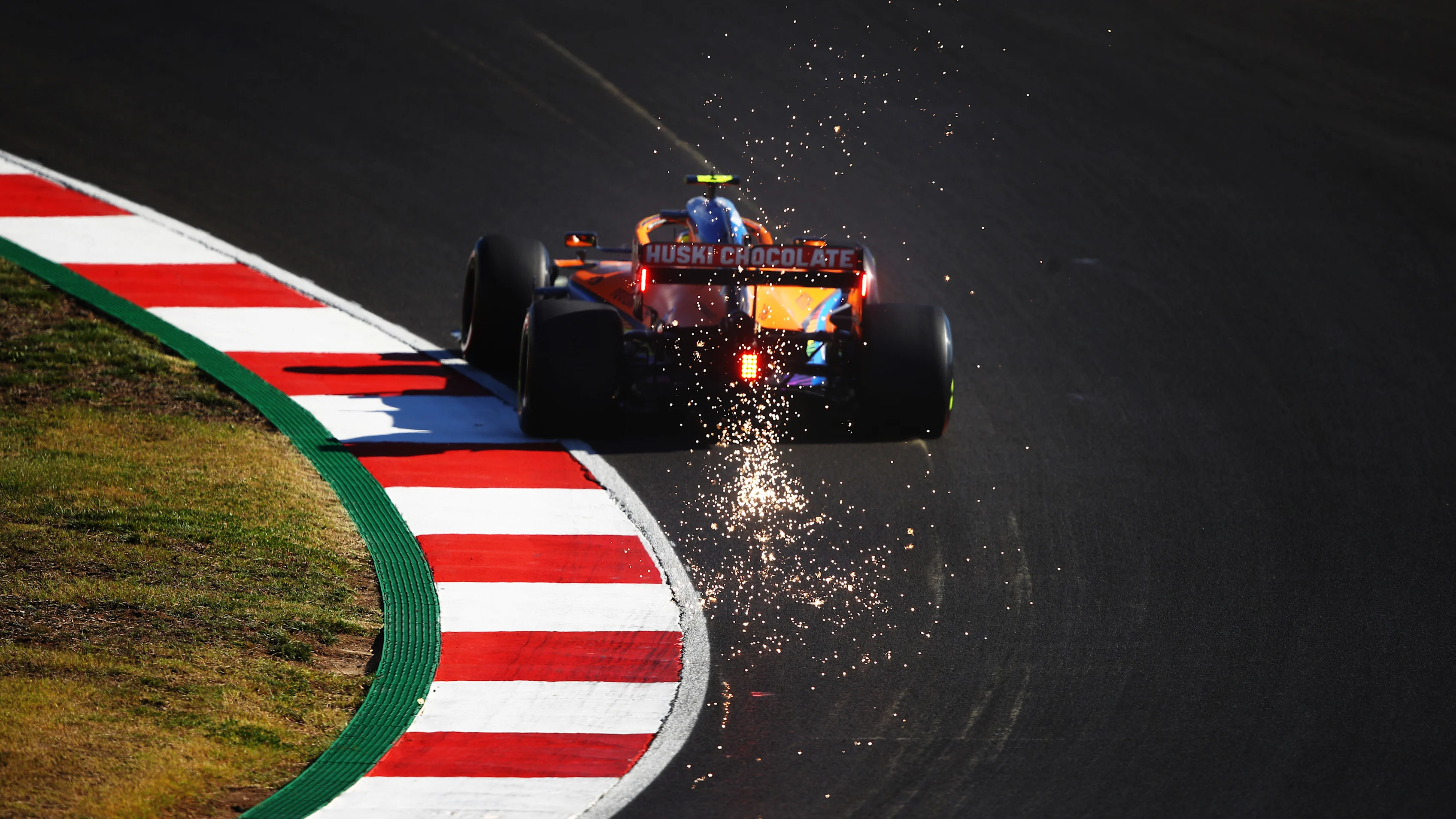 PORTIMAO, PORTUGAL - OCTOBER 23: Lando Norris of Great Britain driving the (4) McLaren F1 Team