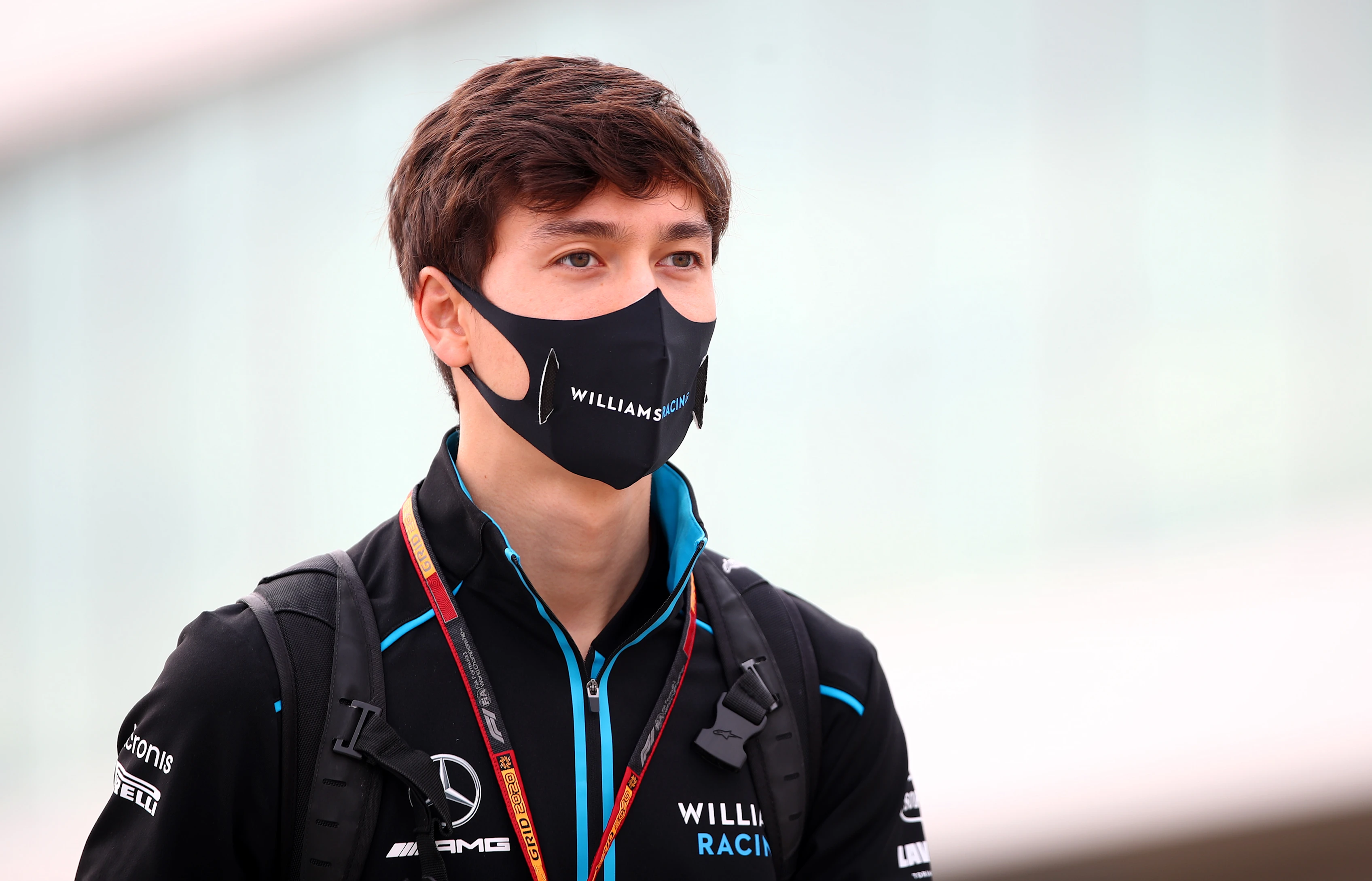 PORTIMAO, PORTUGAL - OCTOBER 25: Jack Aitken of Great Britain and Williams walks in the Paddock