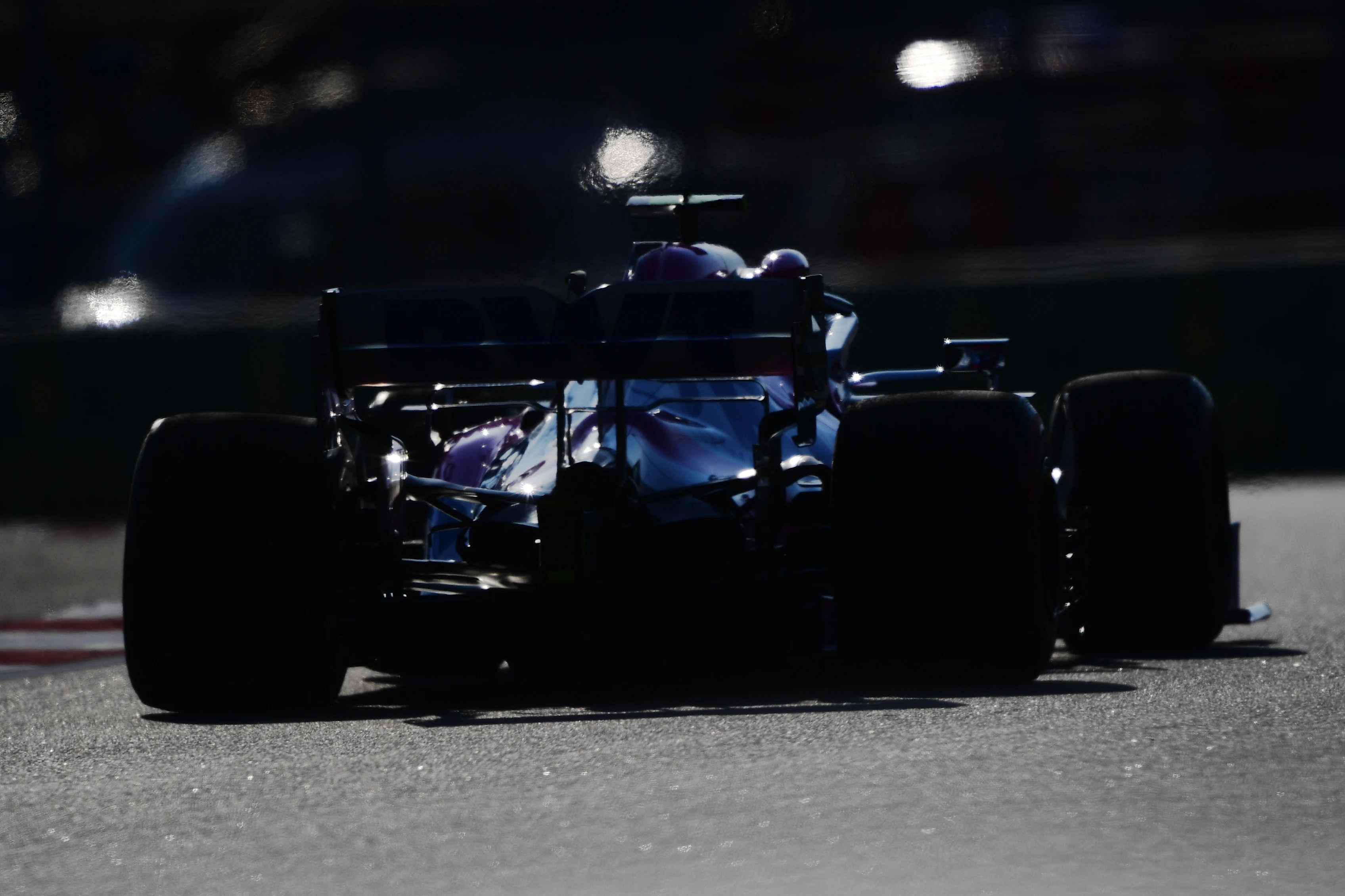 SOCHI, RUSSIA - SEPTEMBER 25: Sergio Perez of Mexico driving the (11) Racing Point RP20 Mercedes on track during practice ahead of the F1 Grand Prix of Russia at Sochi Autodrom on September 25, 2020 in Sochi, Russia. (Photo by Mario Renzi - Formula 1/Formula 1 via Getty Images)
