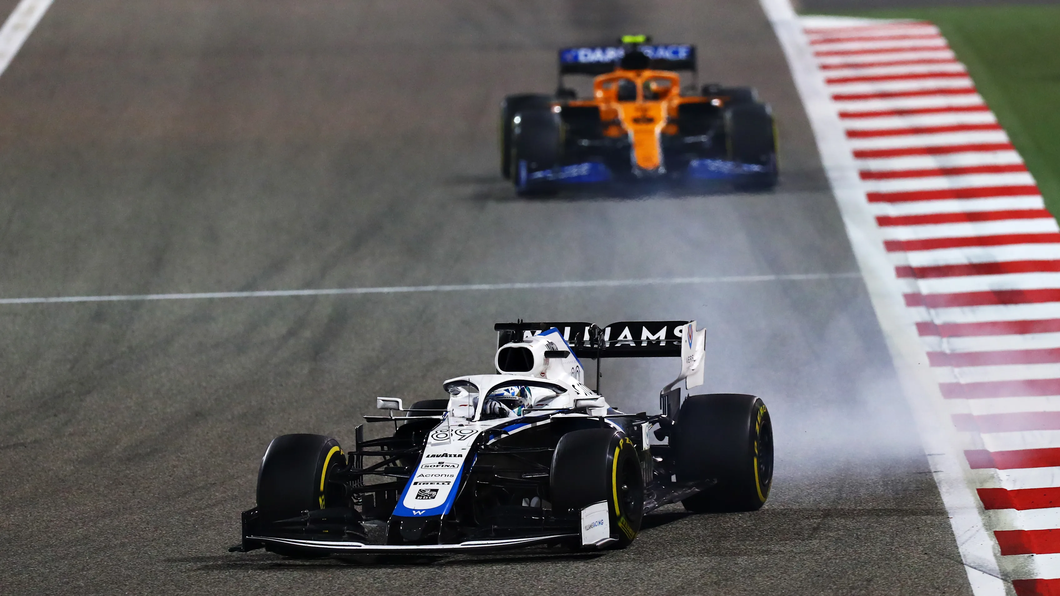 BAHRAIN, BAHRAIN - DECEMBER 06: Jack Aitken of Great Britain driving the Williams Racing FW43