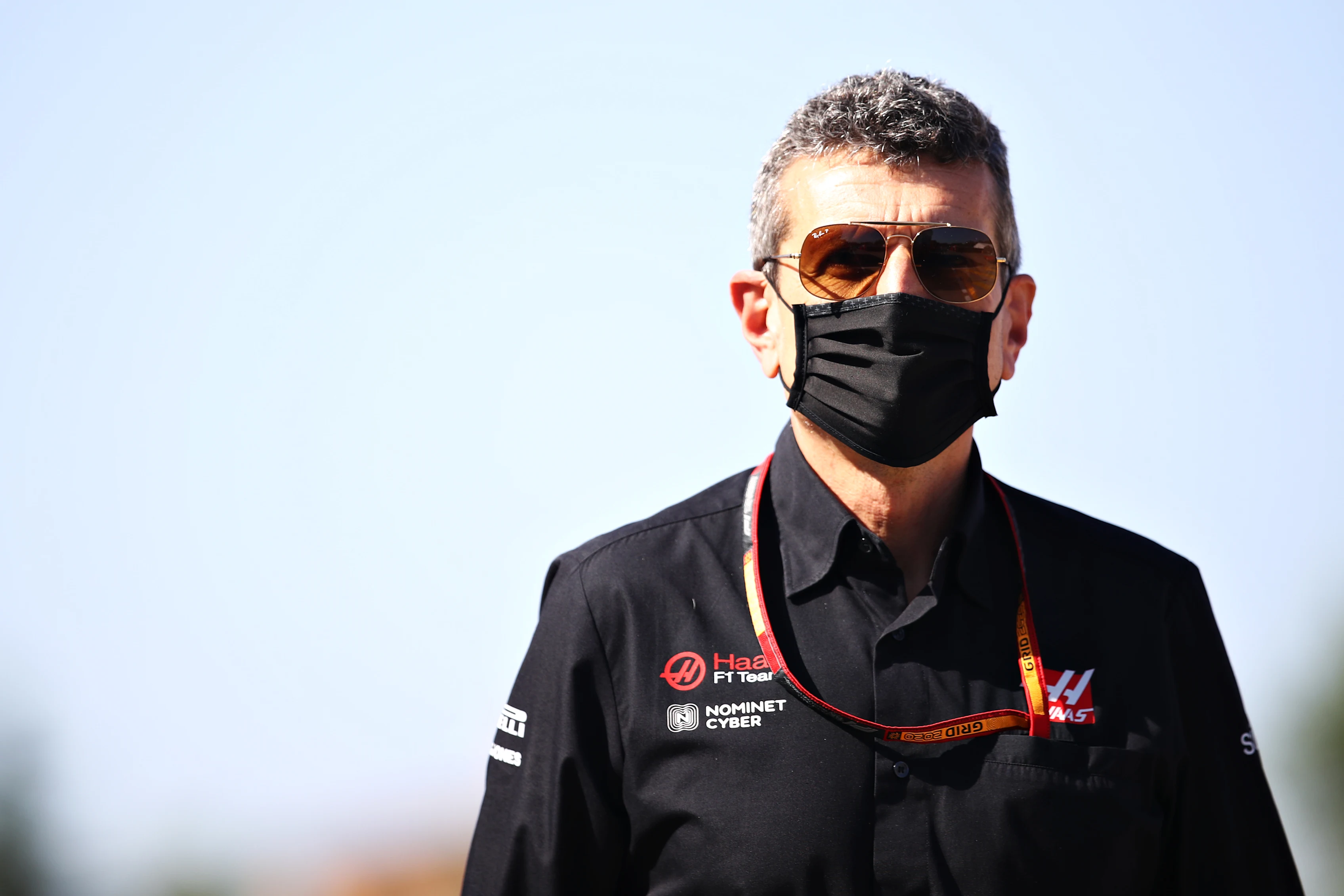 BARCELONA, SPAIN - AUGUST 15: Haas F1 Team Principal Guenther Steiner walks in the Paddock before